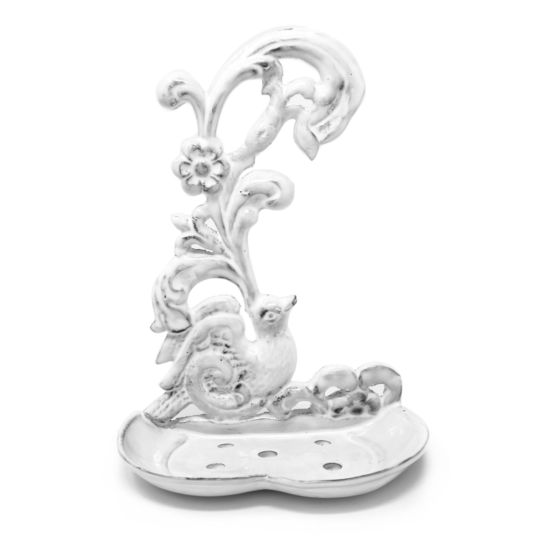 Oiseau small soap dish-17x10x23cm-CARRON-Paris