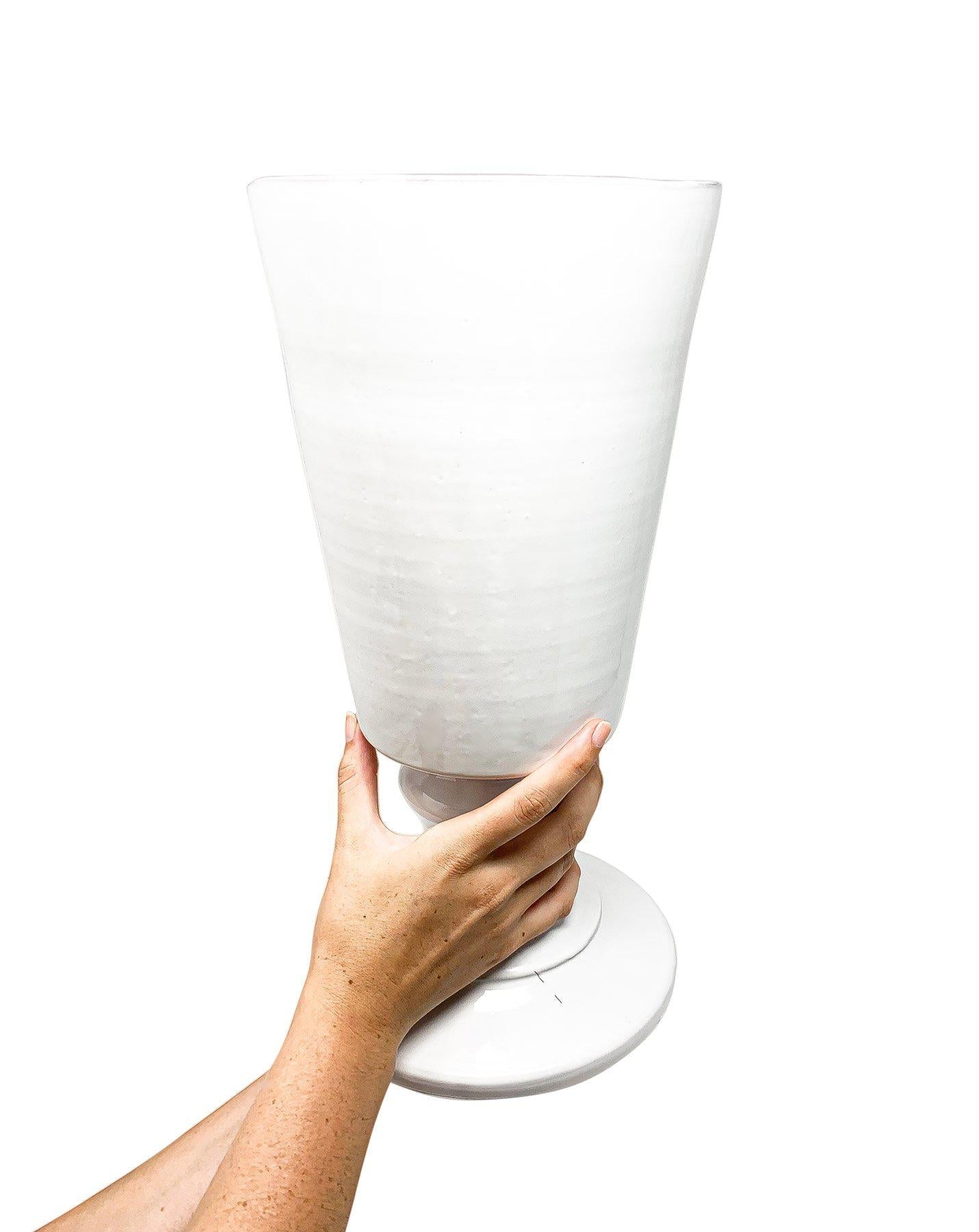 Paris footed vase-L (20x20x42cm)-CARRON-Paris