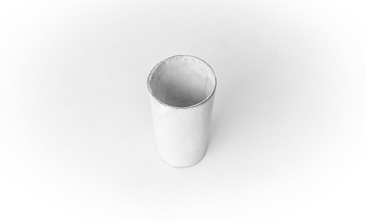 Paris tube cup-4,5x4,5x7,5cm-Handmade in France by CARRON