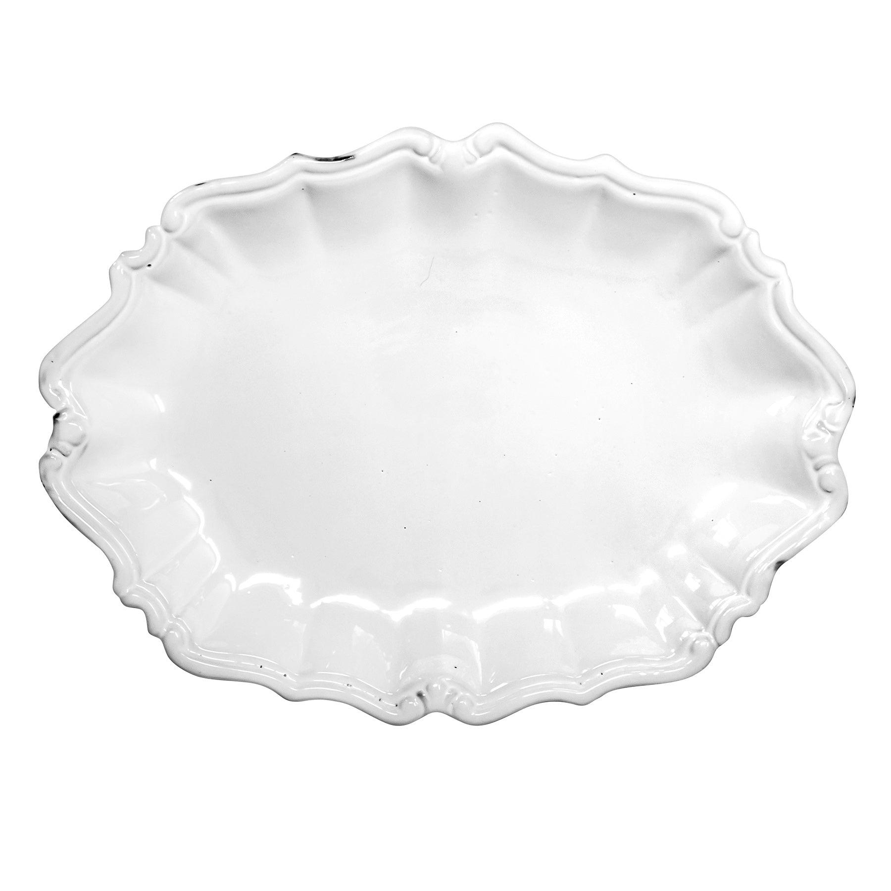 Ovale platter Saint Jacques-42x31x4-CARRON-Paris