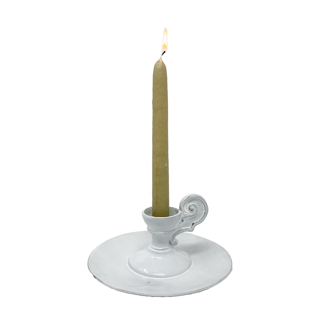 Taper candle (6-Pack)-Linen-CARRON-Paris