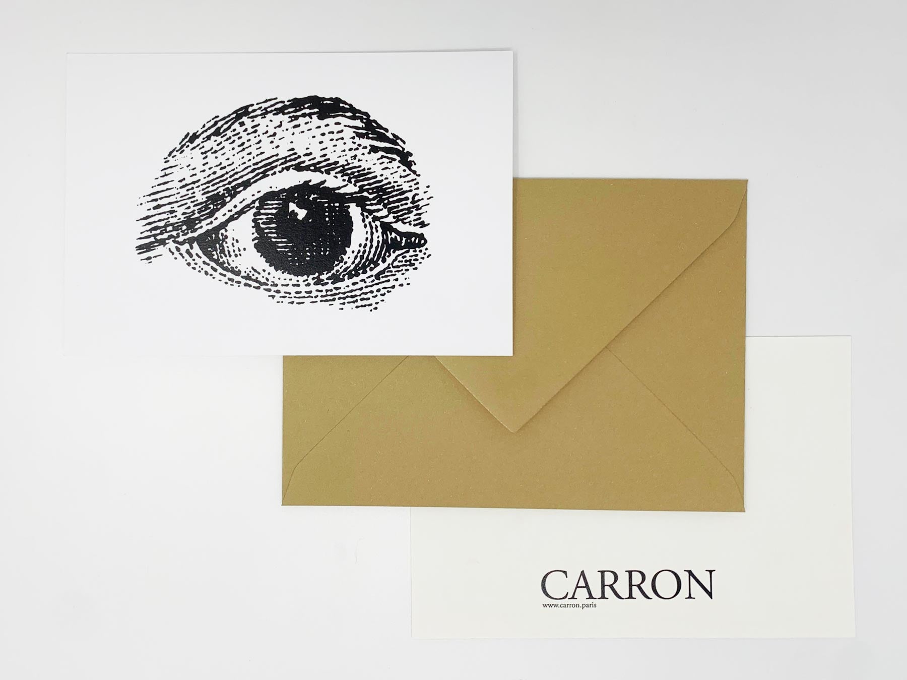 Thank you card ( x20 pack )-Eye-CARRON-Paris