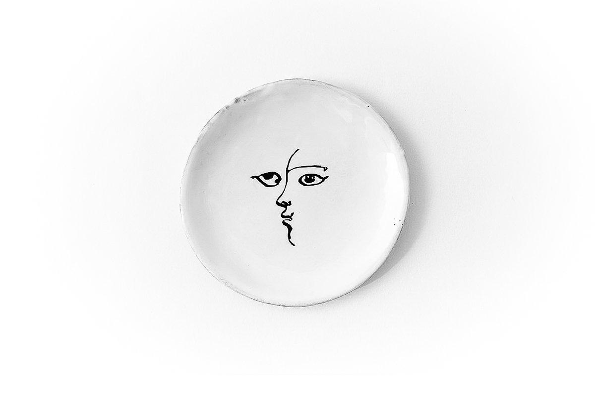 Toi et moi plate-Handmade in France by CARRON