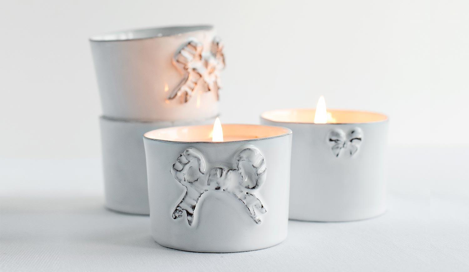Candles designed by Mathilde Carron-Astier de Villatte