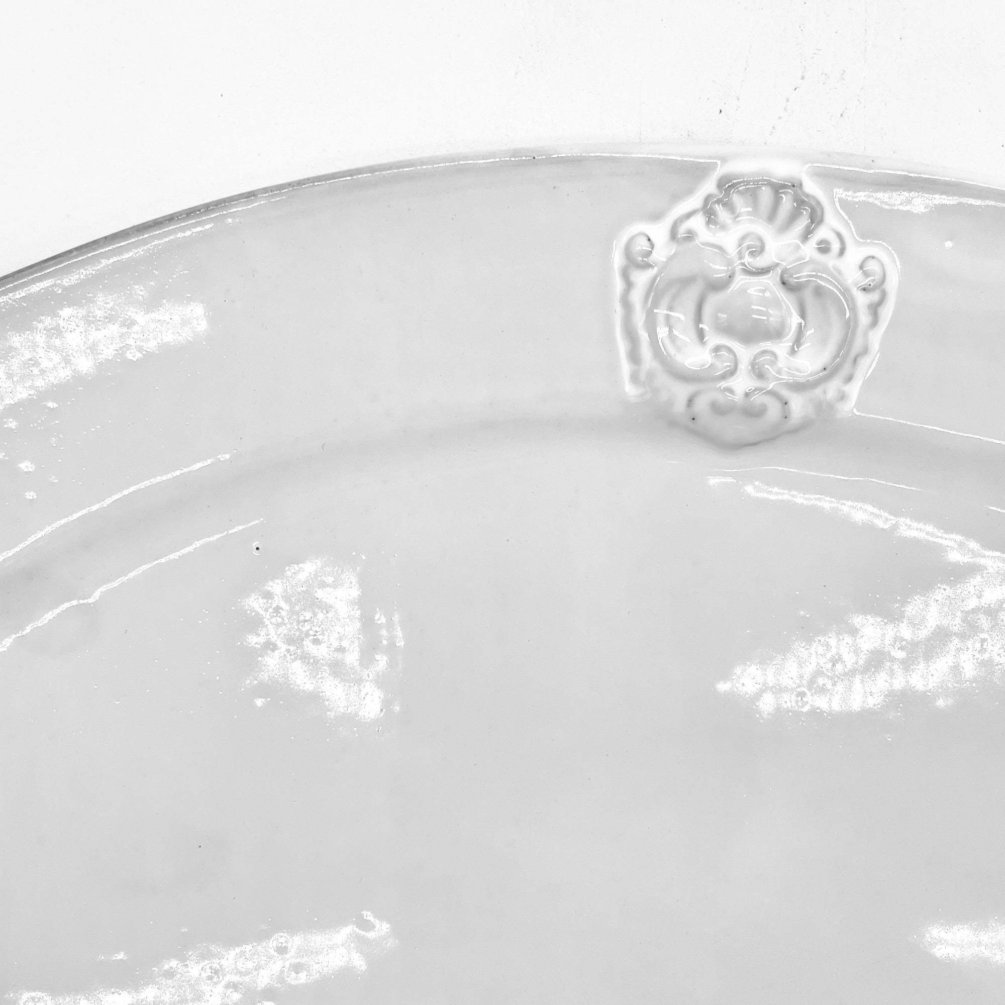 2 x Charles oval platter-CARRON-Paris