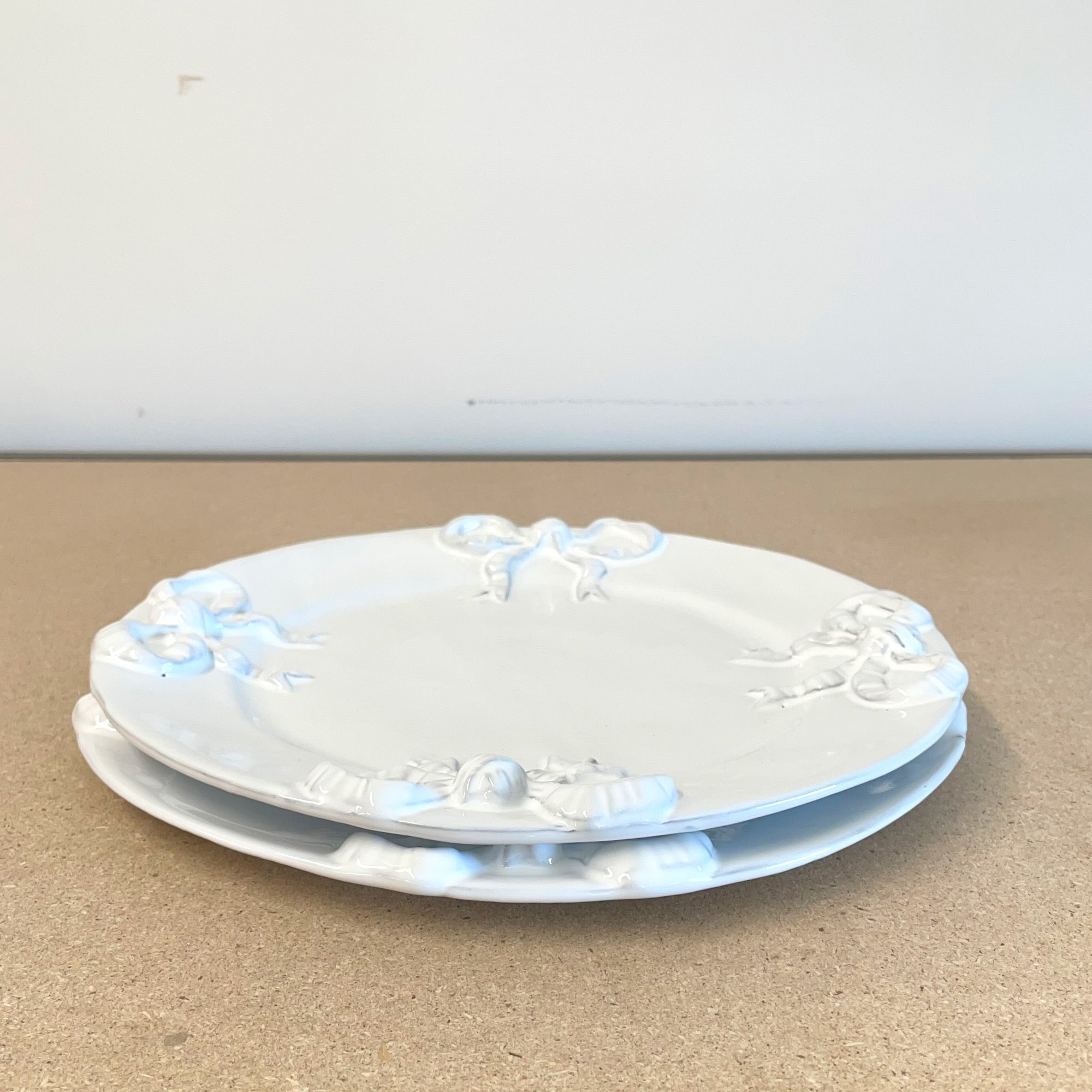 2 x Nœud-Nœud plate 25⌀-Flat plate 25⌀-CARRON-Paris