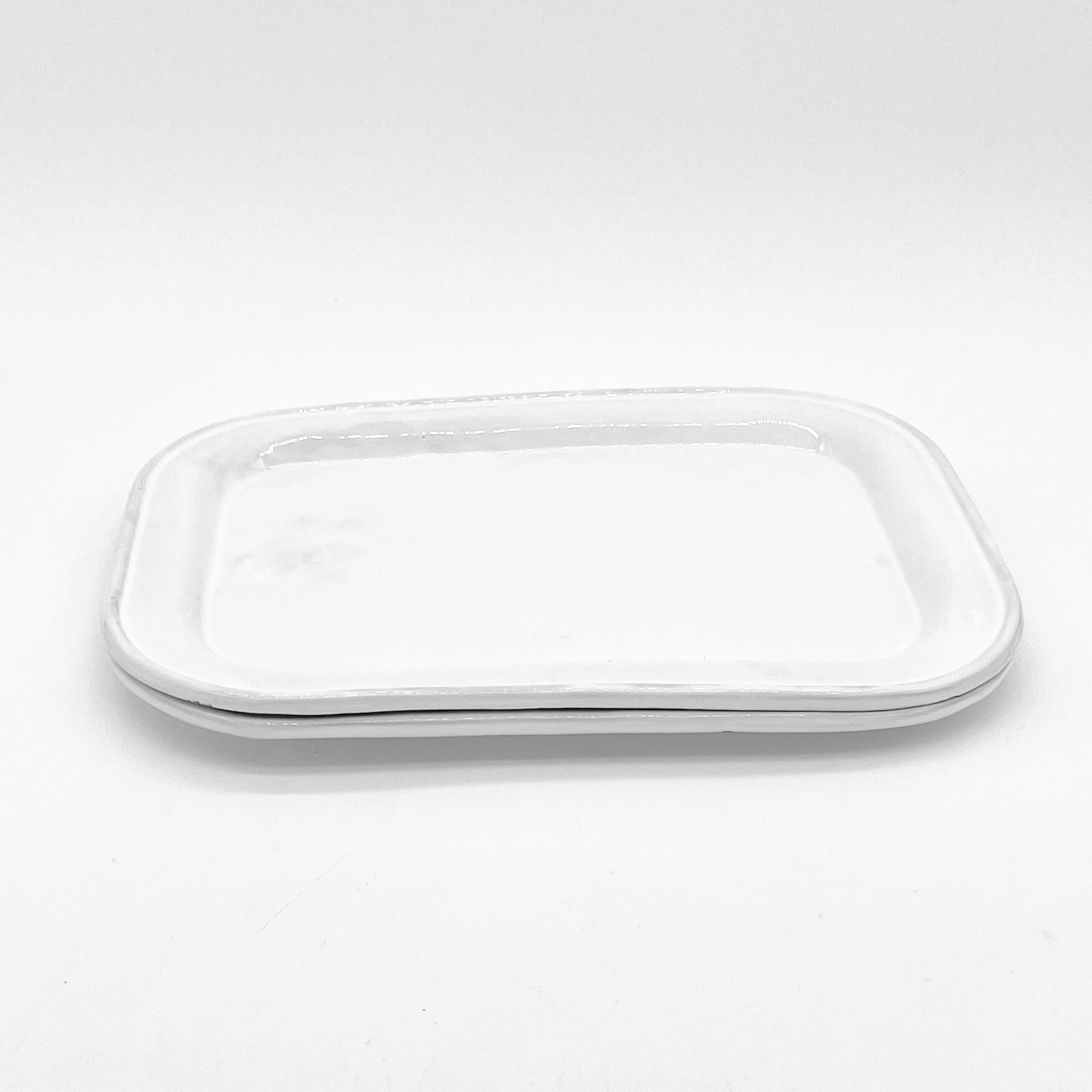 2 x Paris rectangular platters-CARRON-Paris