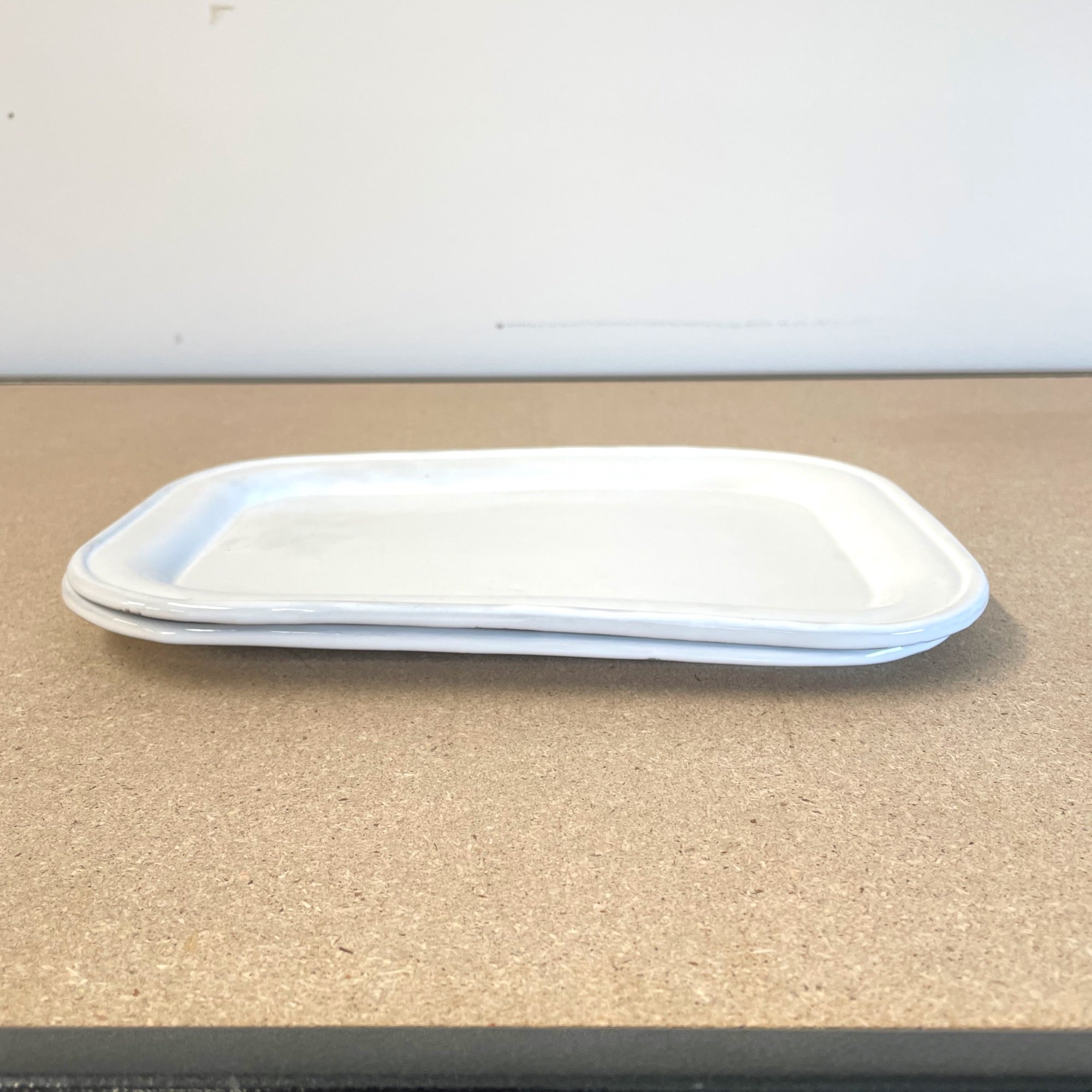 2 x Paris rectangular platters-M (24x19x1cm)-CARRON-Paris