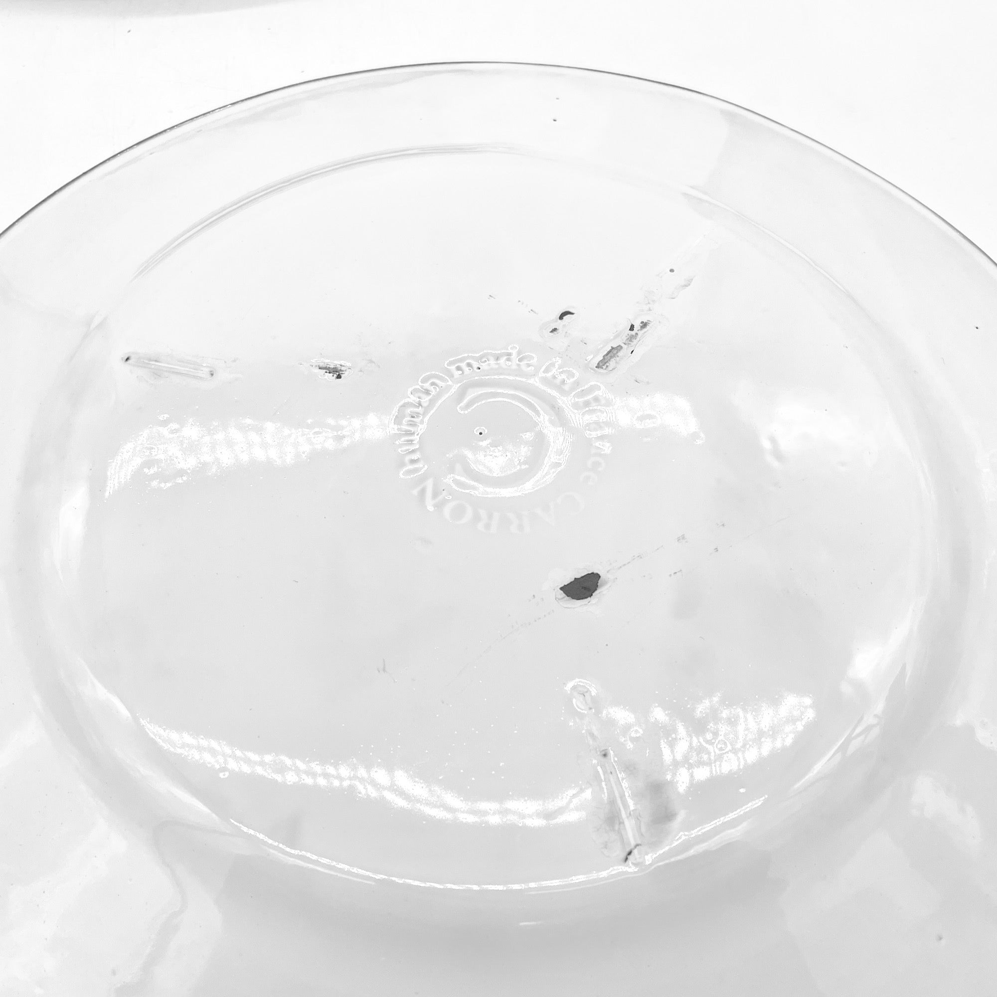 6 x Large flat plate Charles-CARRON-Paris