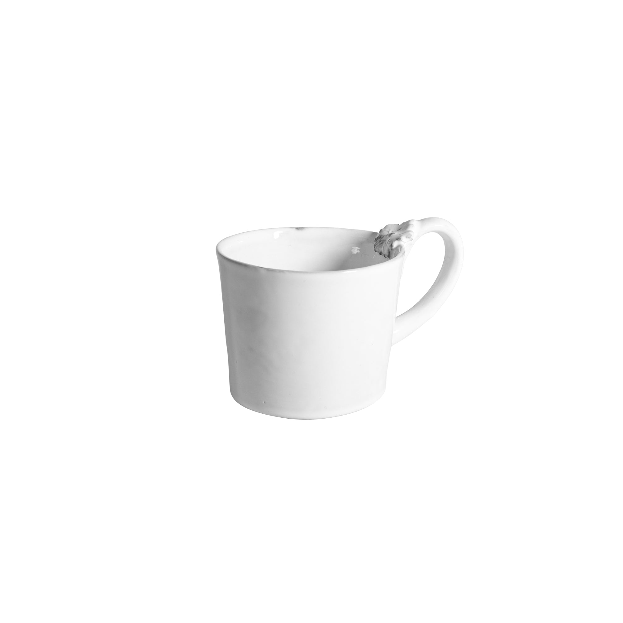 Marie-Antoinette flower mug with handle | Handmade ceramic mug