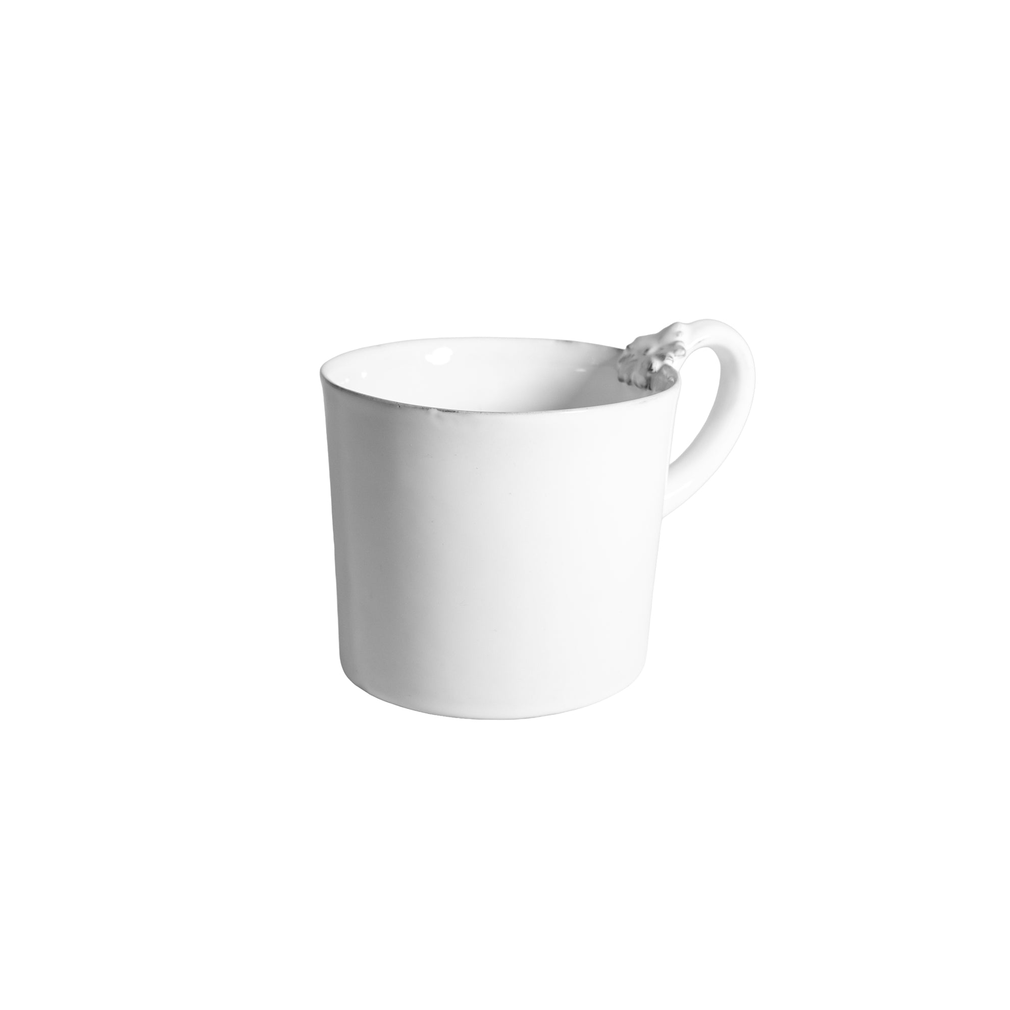 Marie-Antoinette flower mug with handle | Handmade ceramic mug