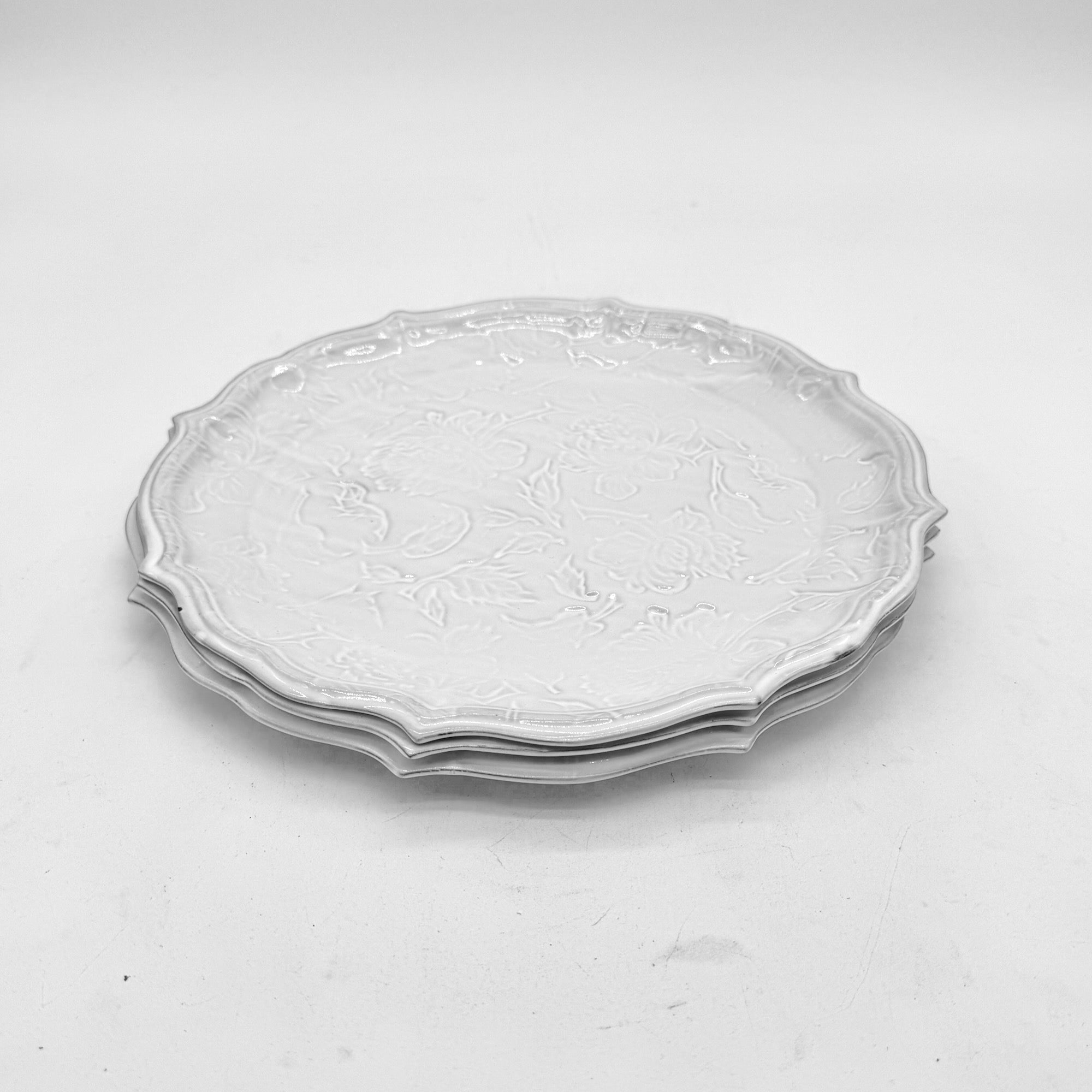 Set 3 x Assiette Campagne Pivoine