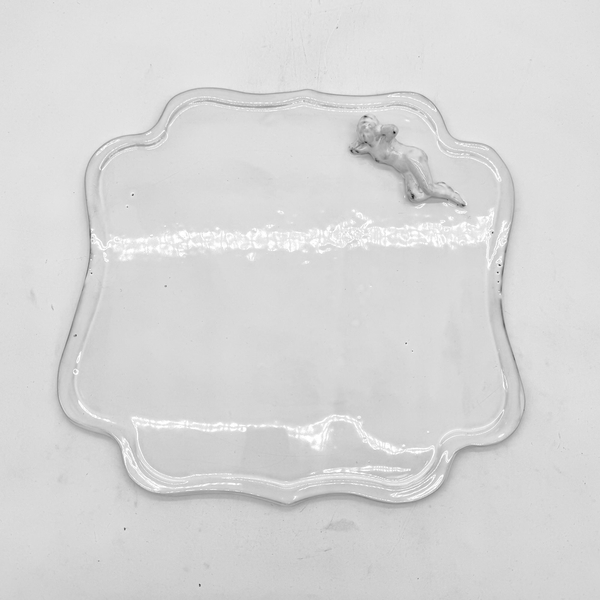 Plat carré baigneuse Mademoisellelle