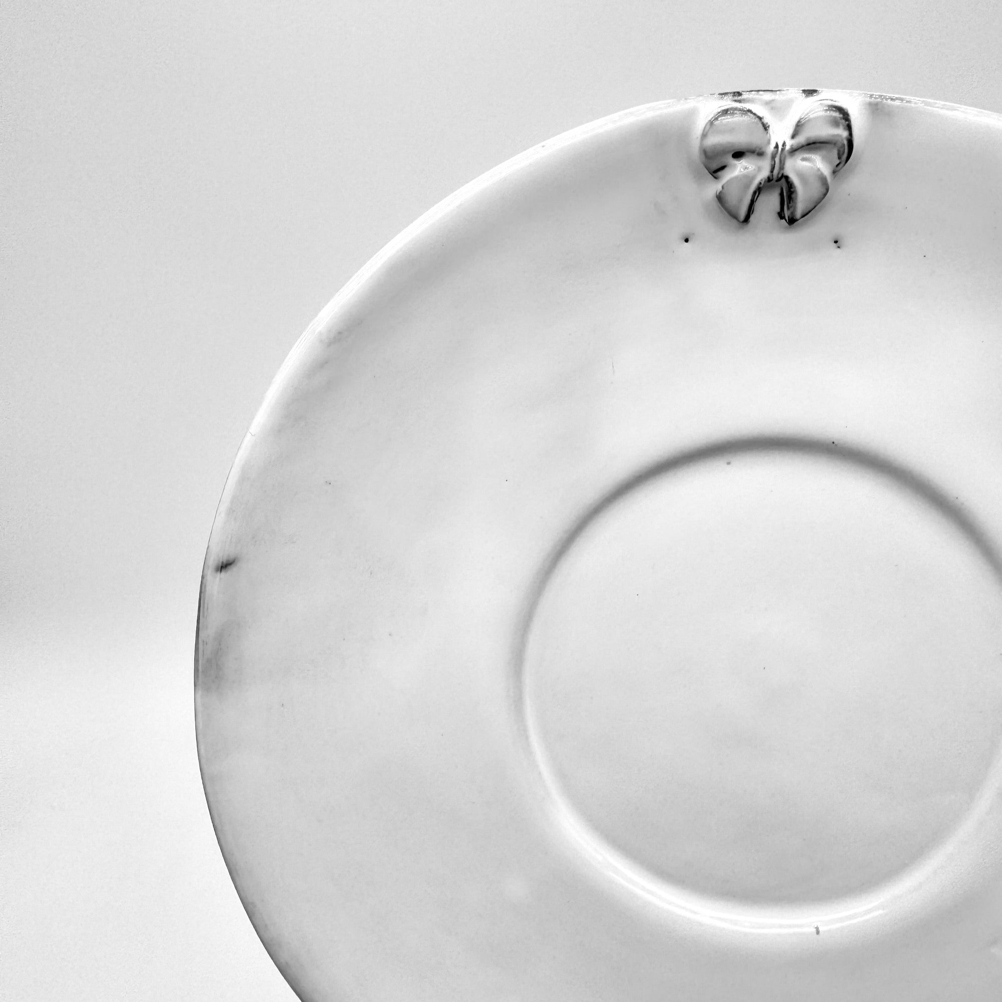 Set 4 x Soucoupe nœud Marie-Antoinette