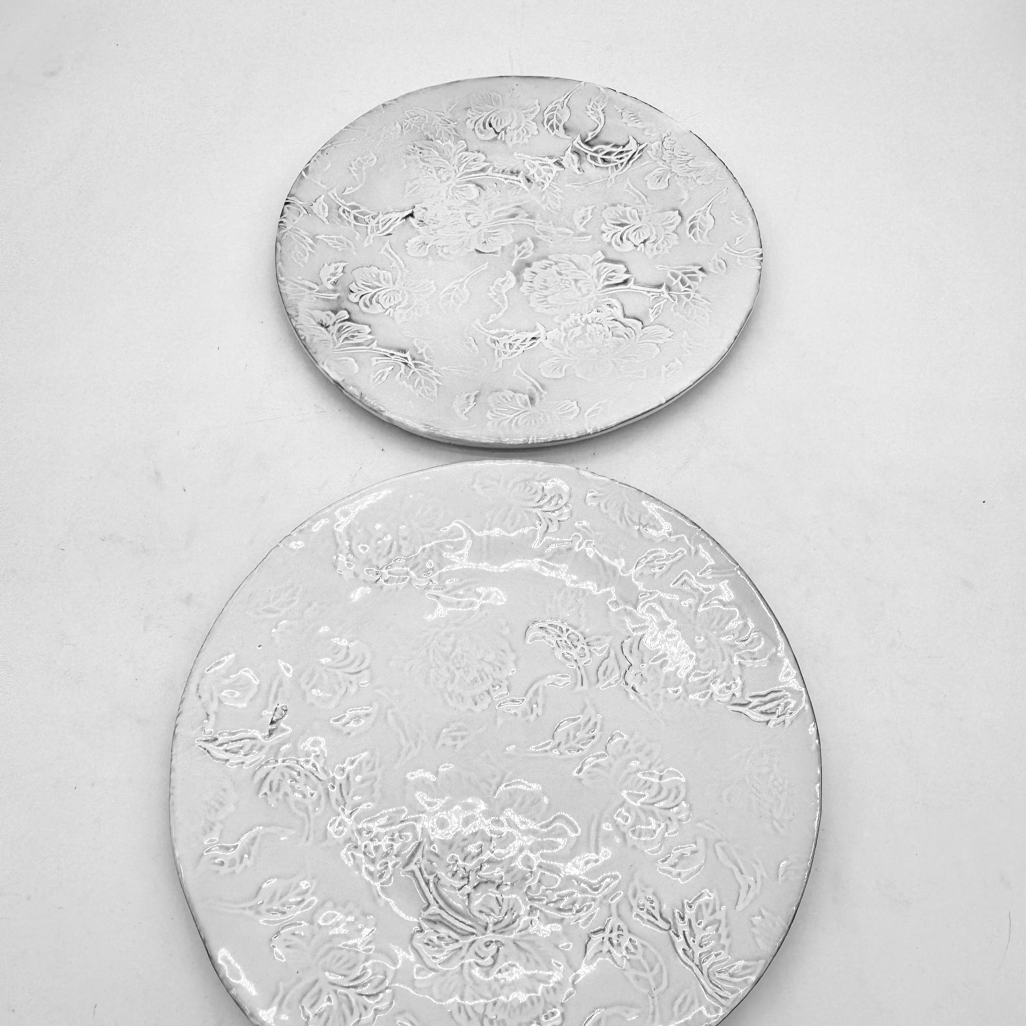 2 x Flat plate ⌀29 Pivoine