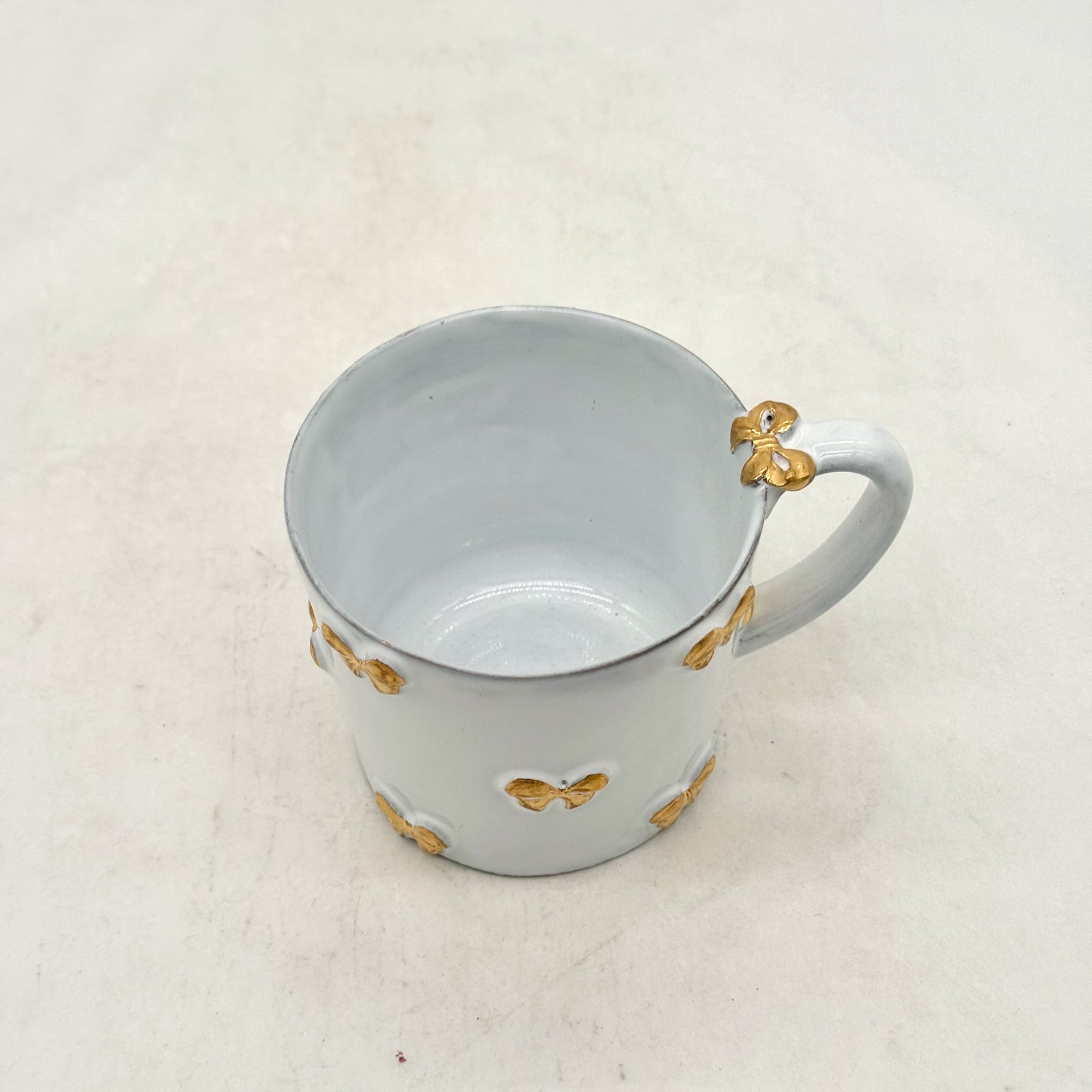 Mug à anse Nœud-Nœud or M