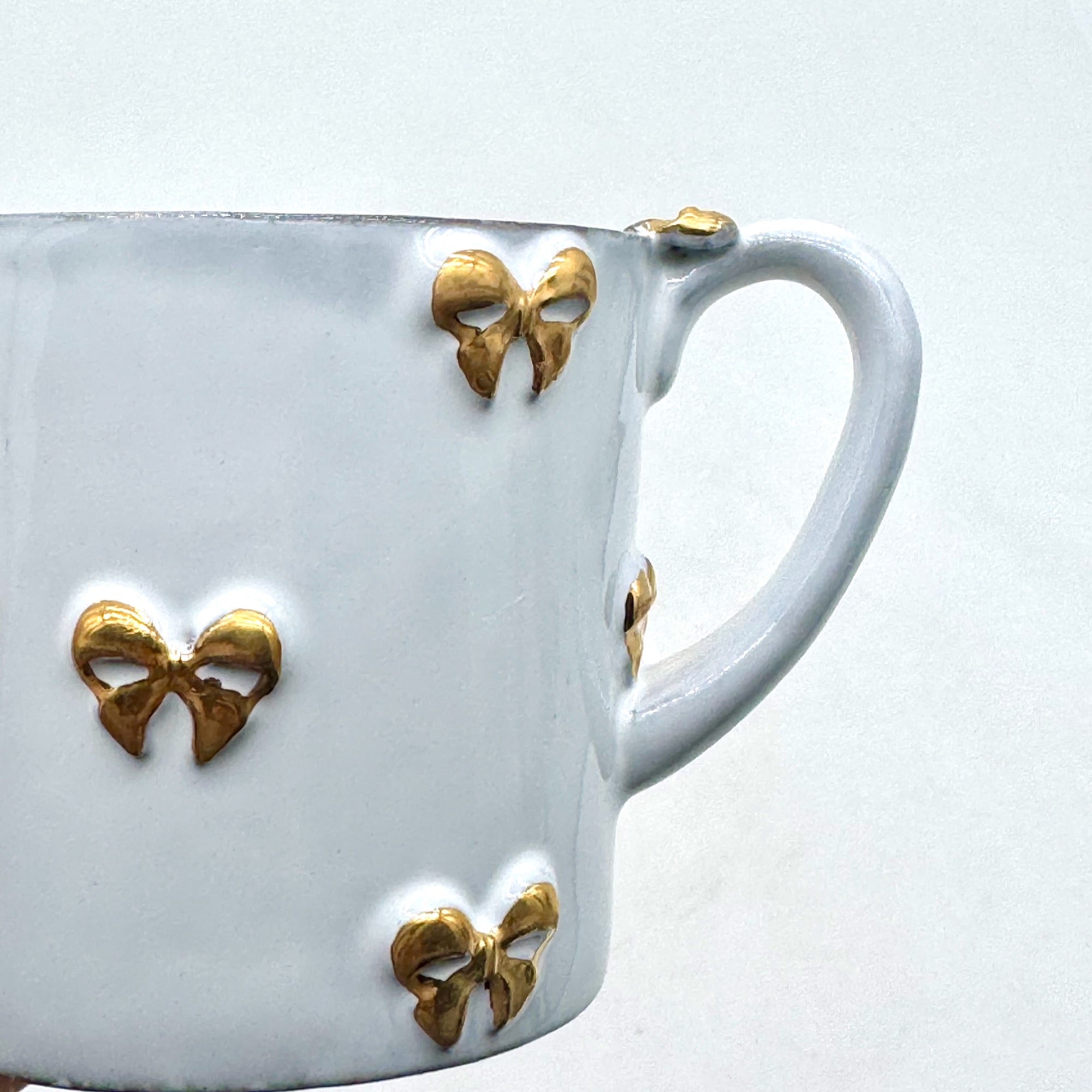 Mug à anse Nœud-Nœud or M