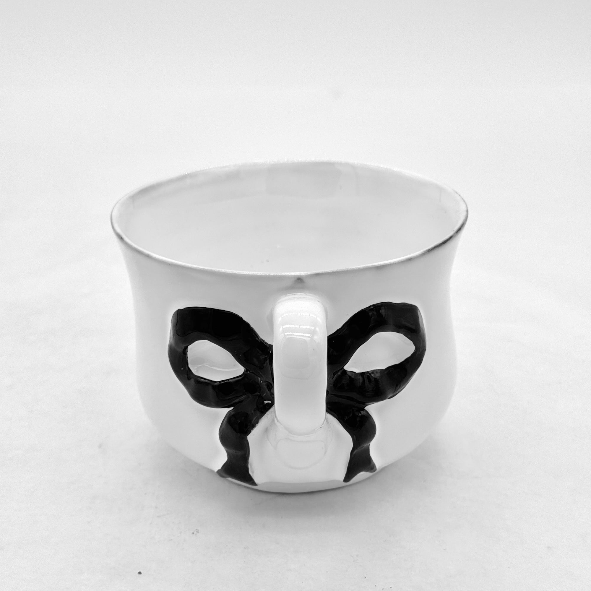 Tasse à ruban noir Marie-Antoinette