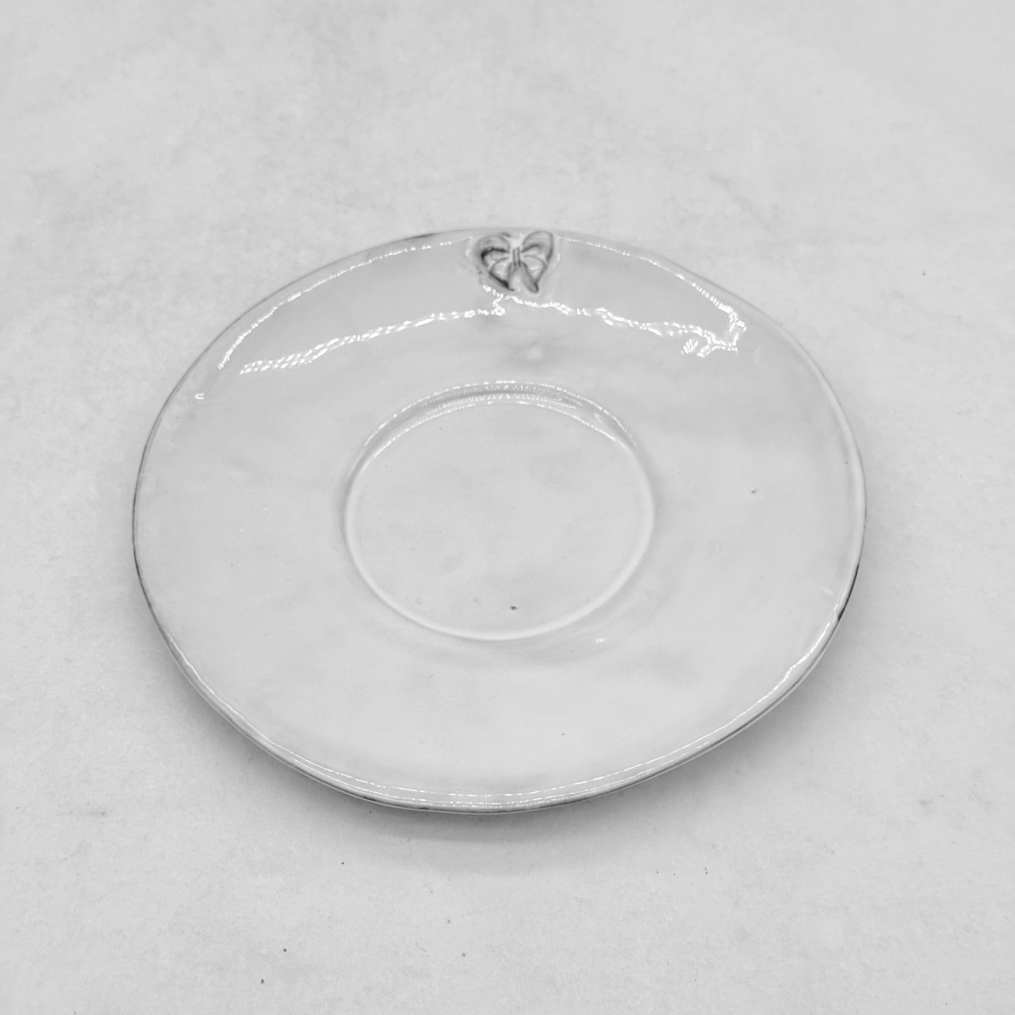 Set 2 x Marie-Antoinette knot saucer