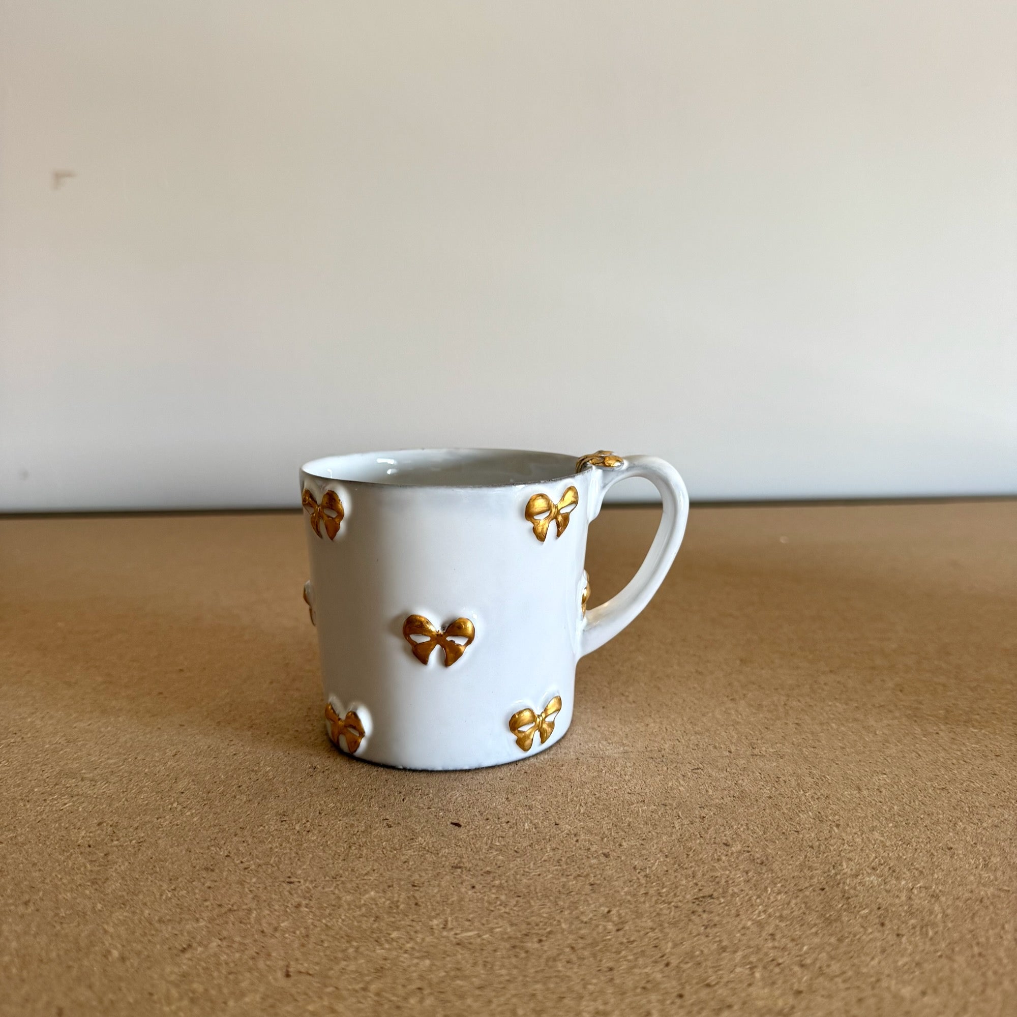 Mug à anse Nœud-Nœud or M