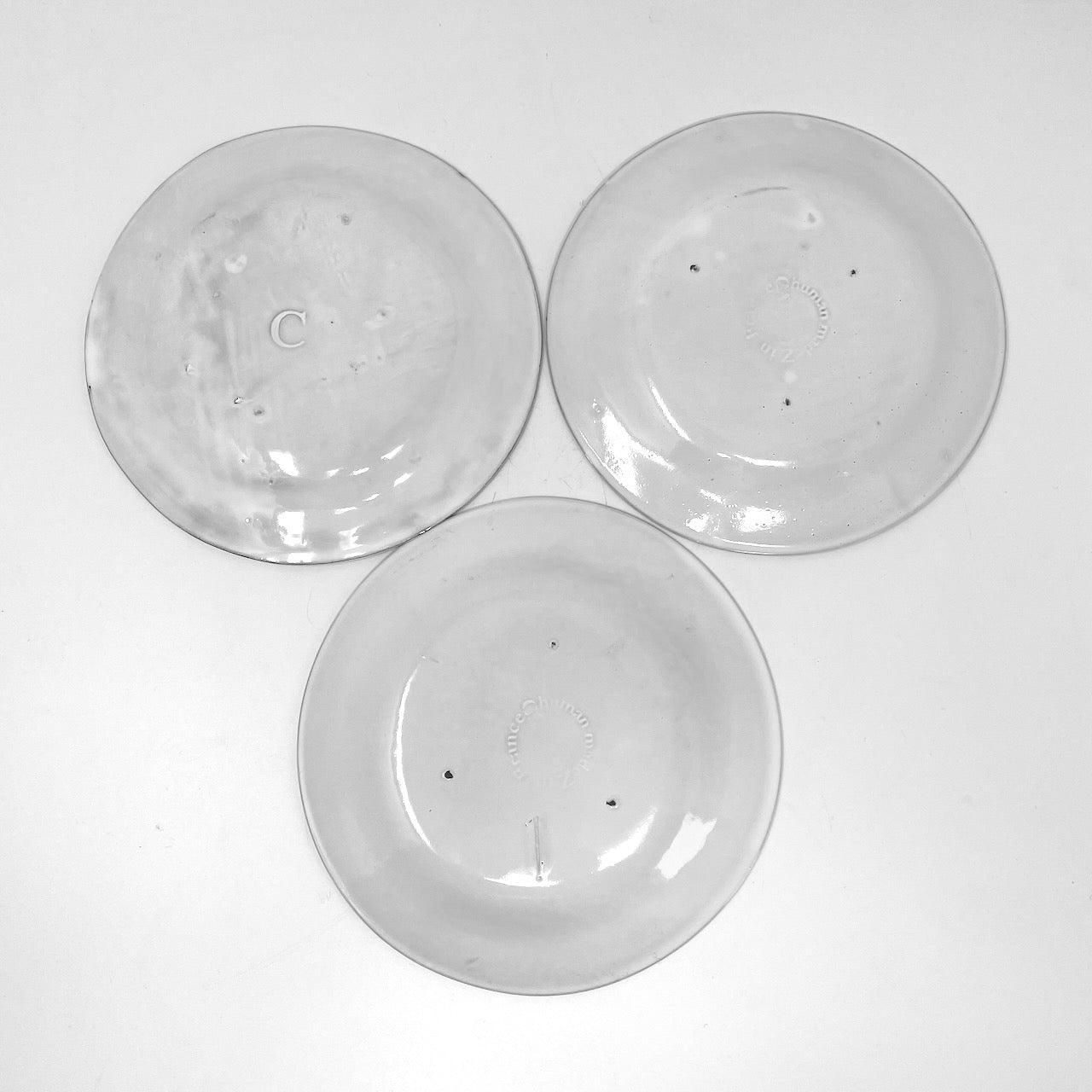 3 x Moon plates