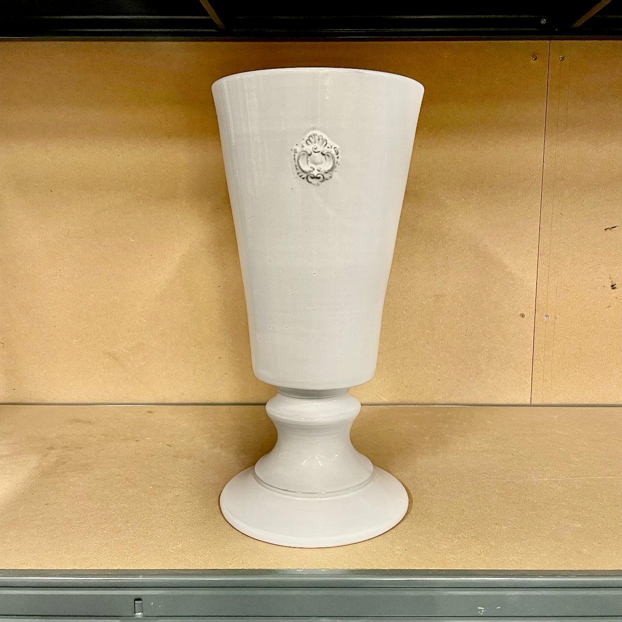 Charles footed vase