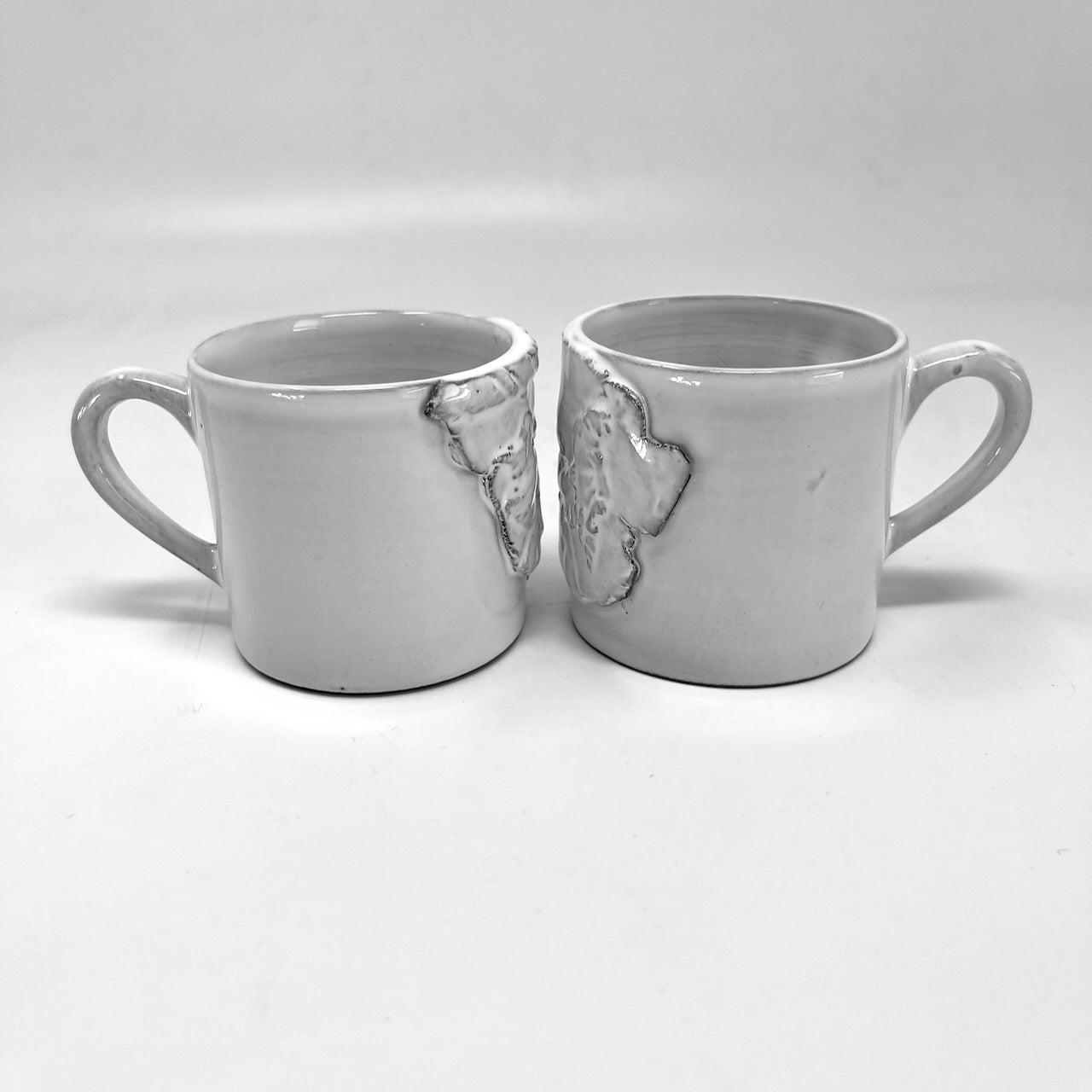 2x Vestige cup with handle