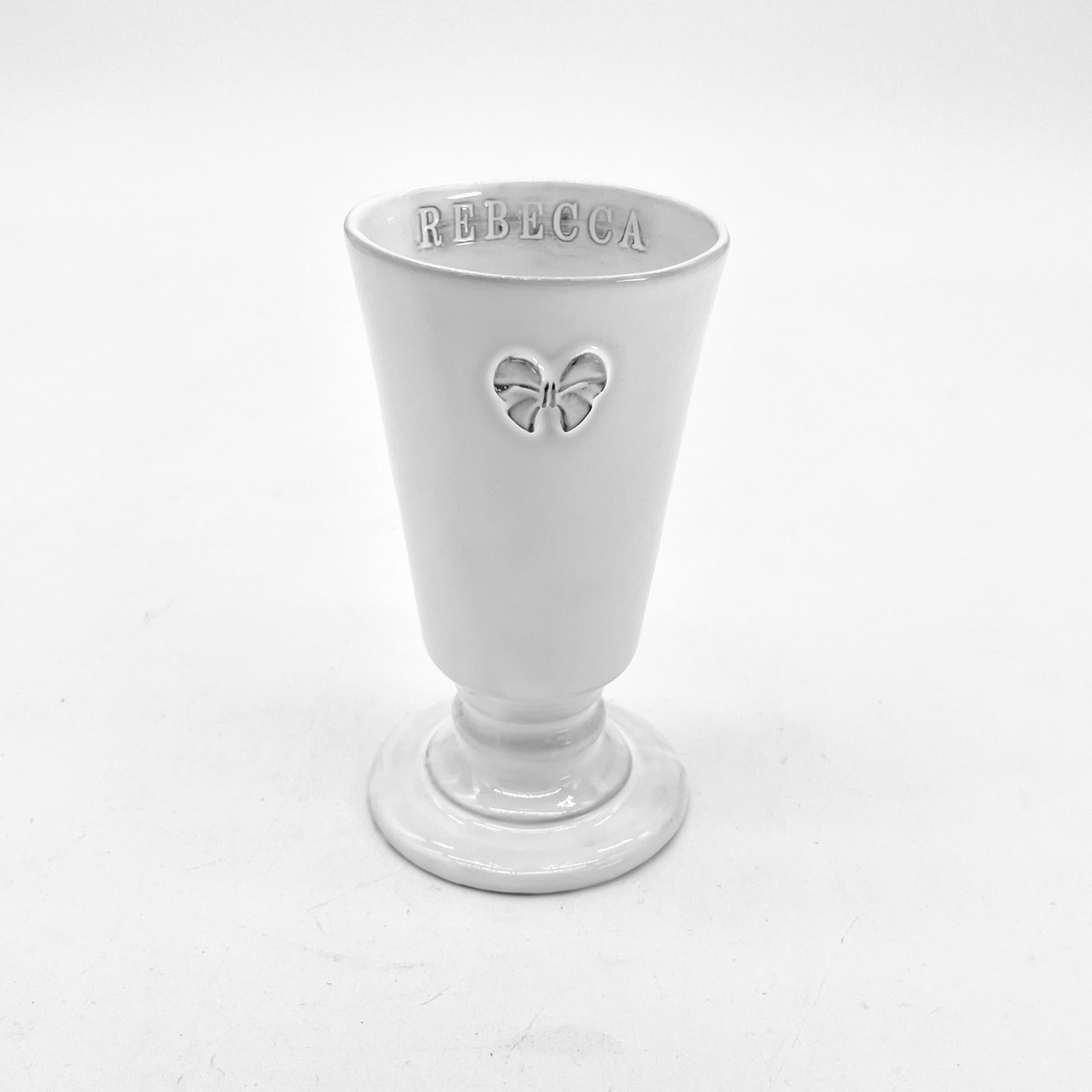 Demi-mesure footed vase