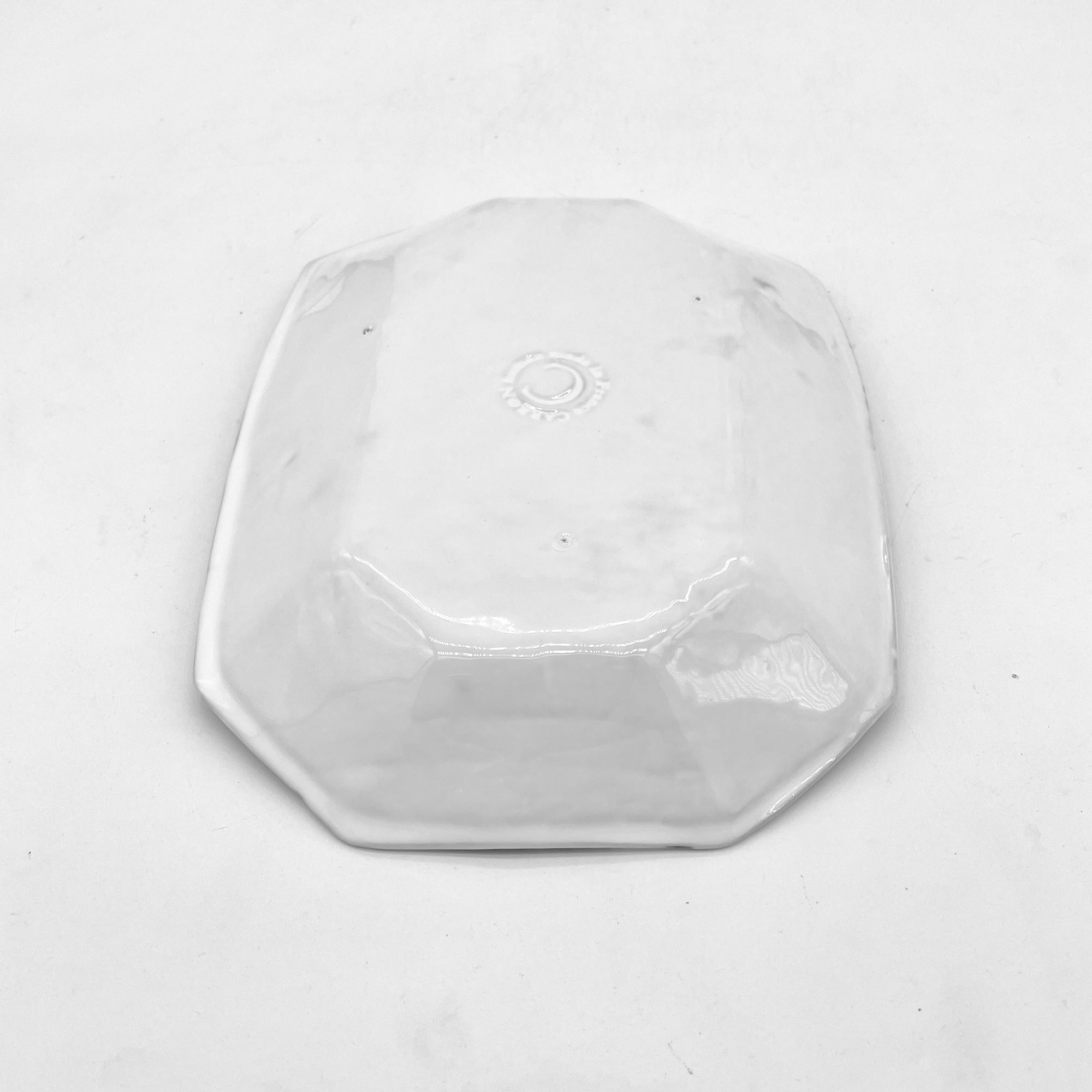 Plat en terre brute Dentelle