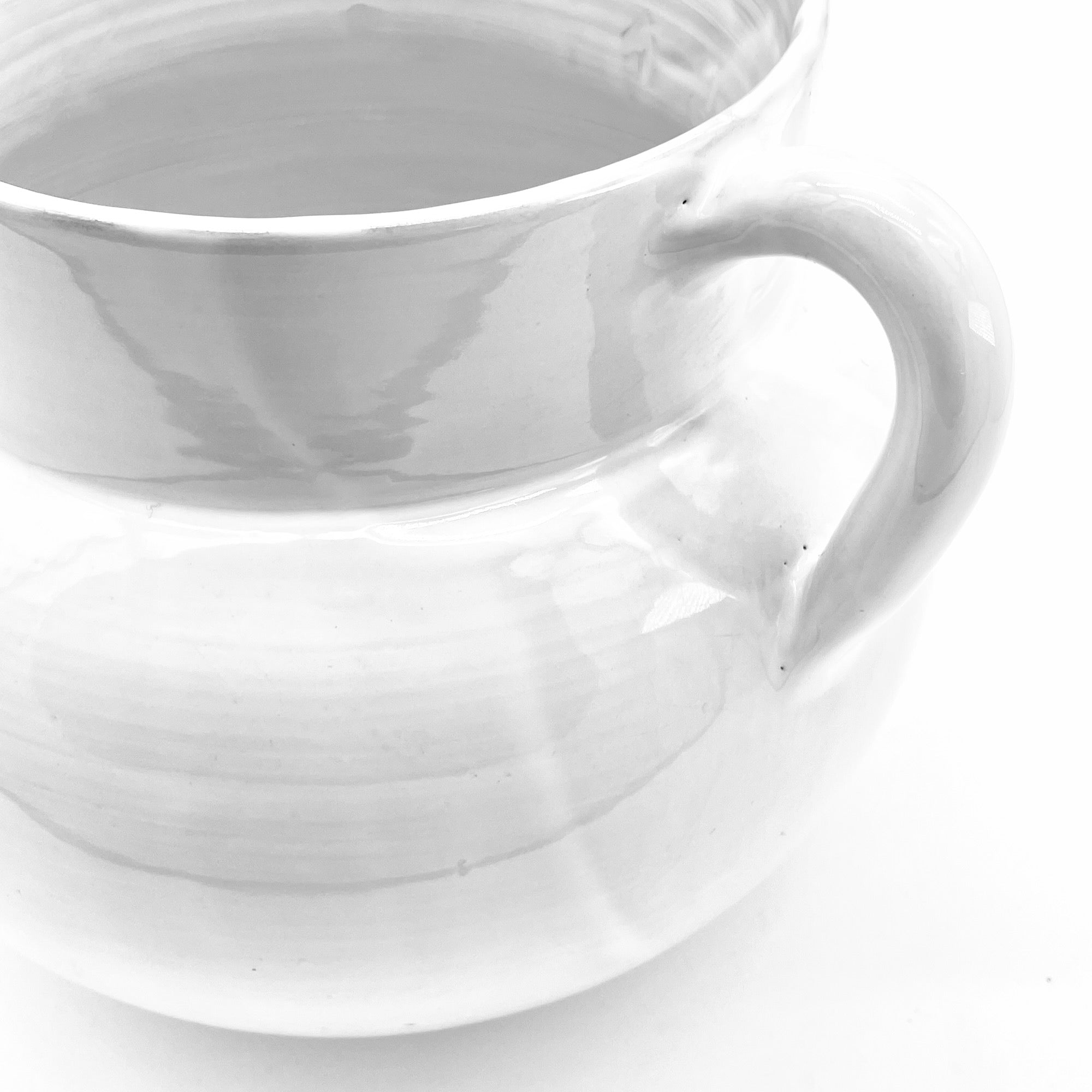 Paris round vase with handles