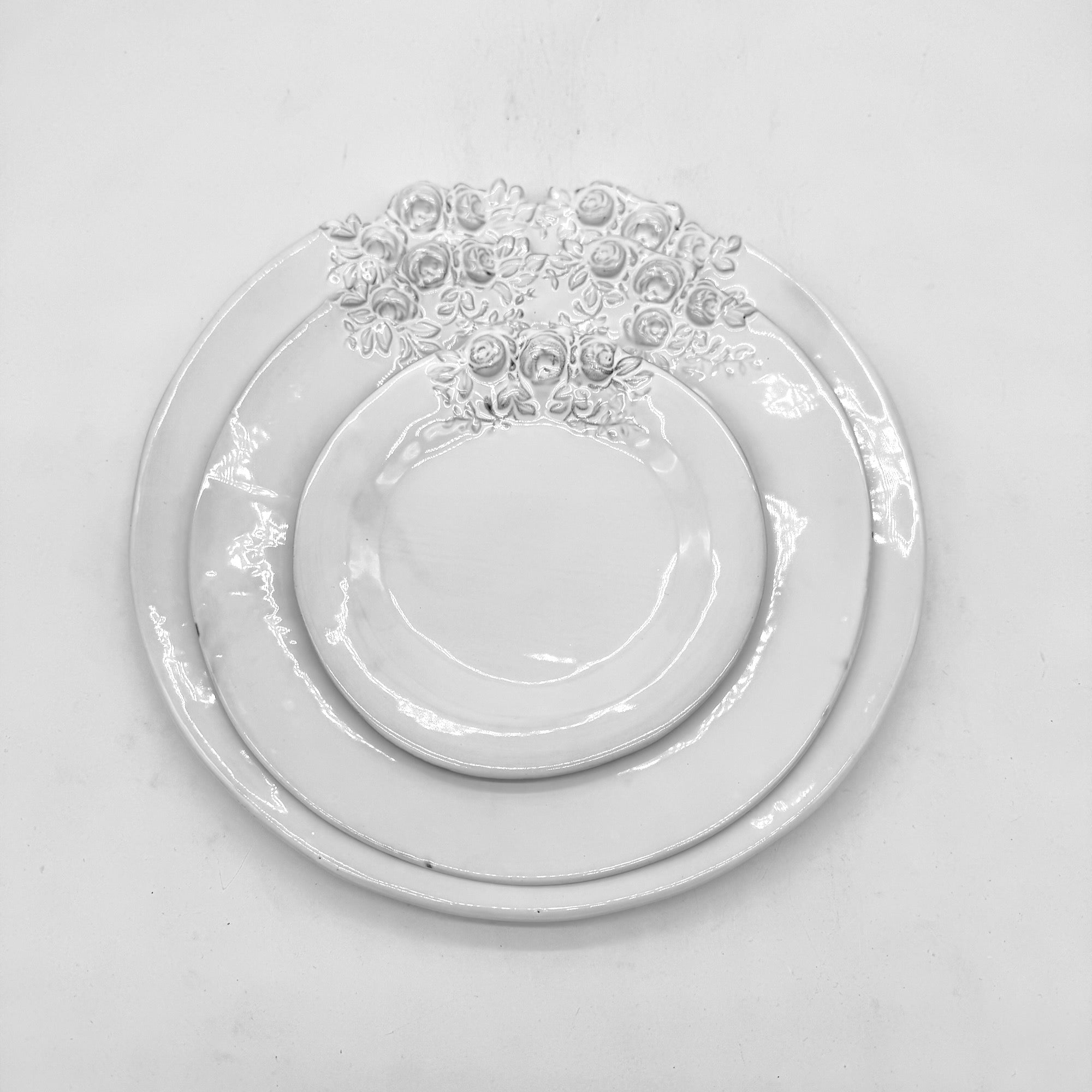 Rose plate set ⌀18 + ⌀25 + ⌀29