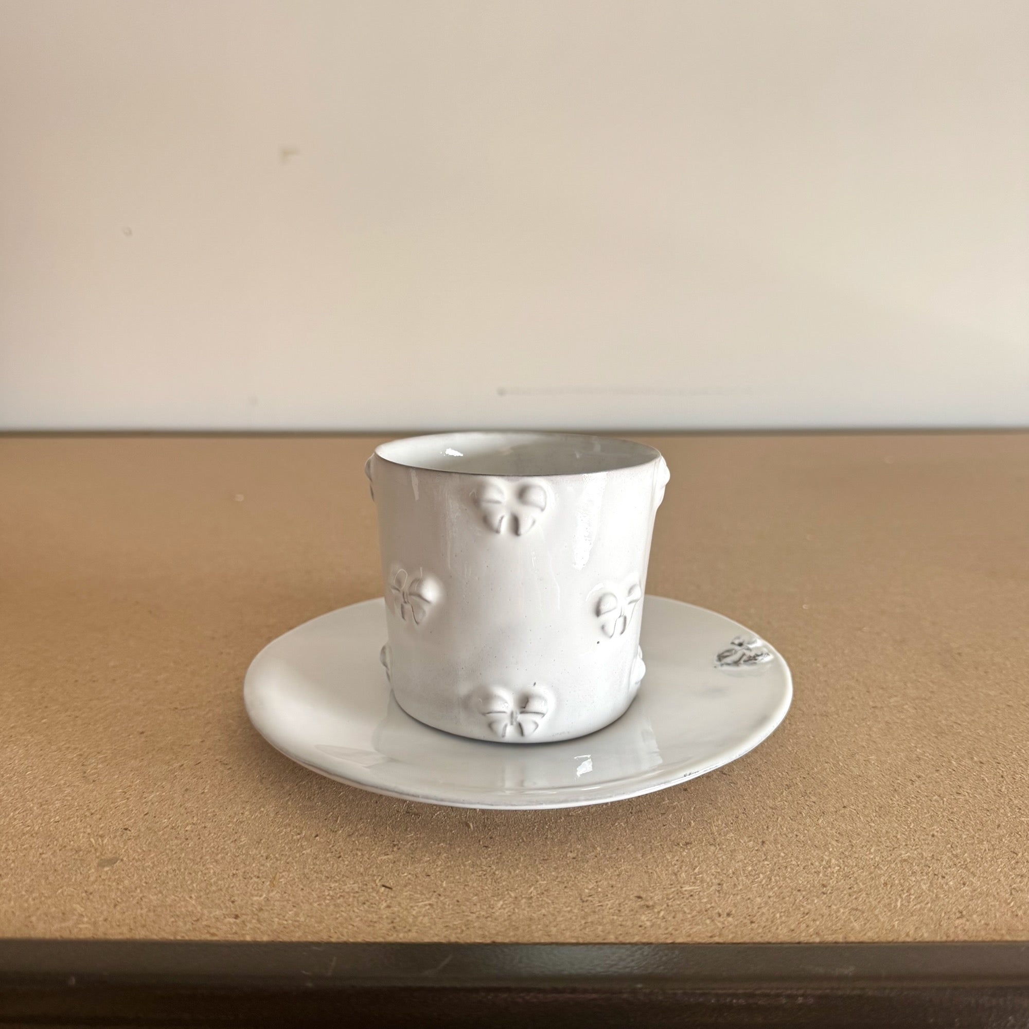 Mug and saucer Nœud Nœud size M