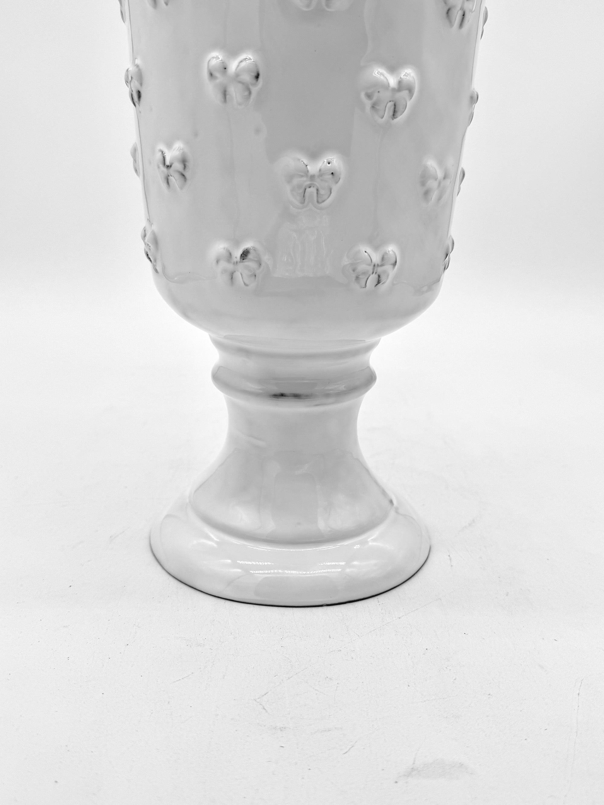 Vase à pied Nœud-Nœud