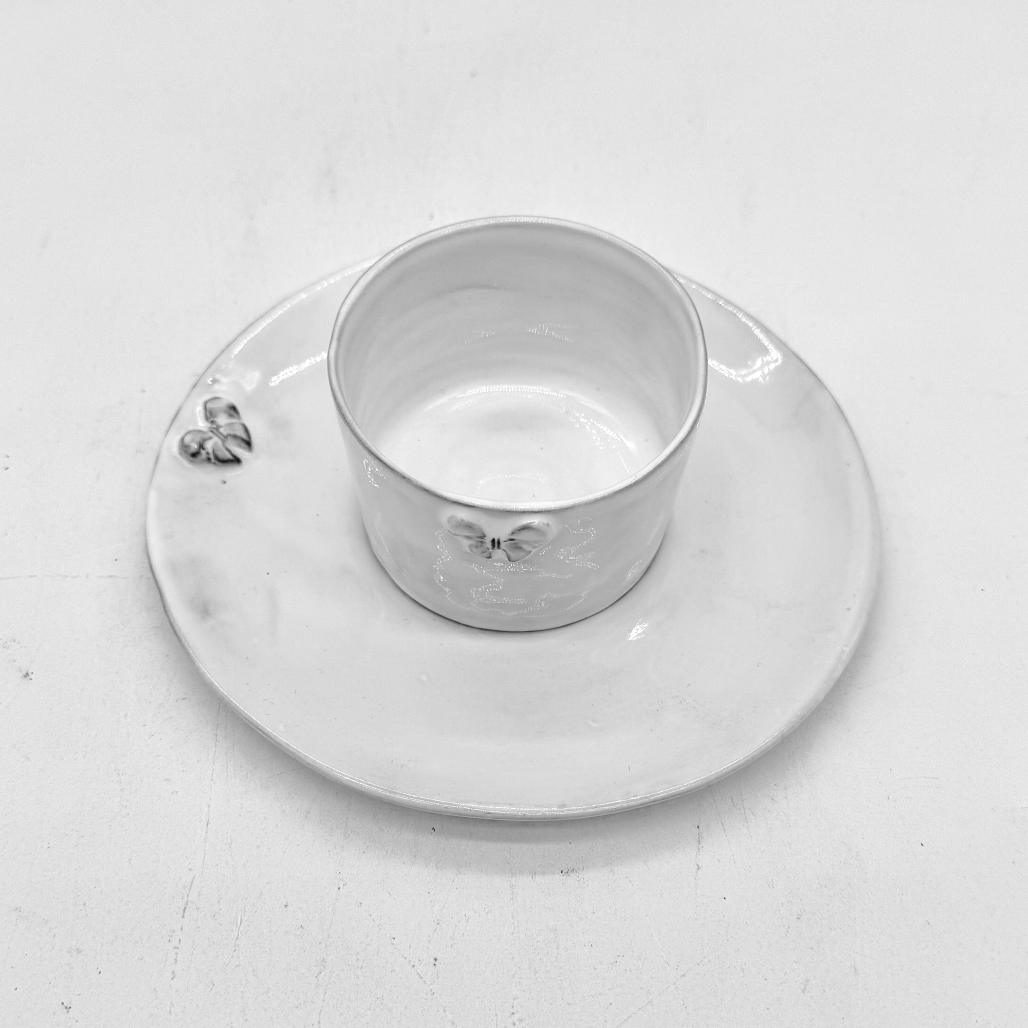 Tumbler and saucer Marie Antoinette