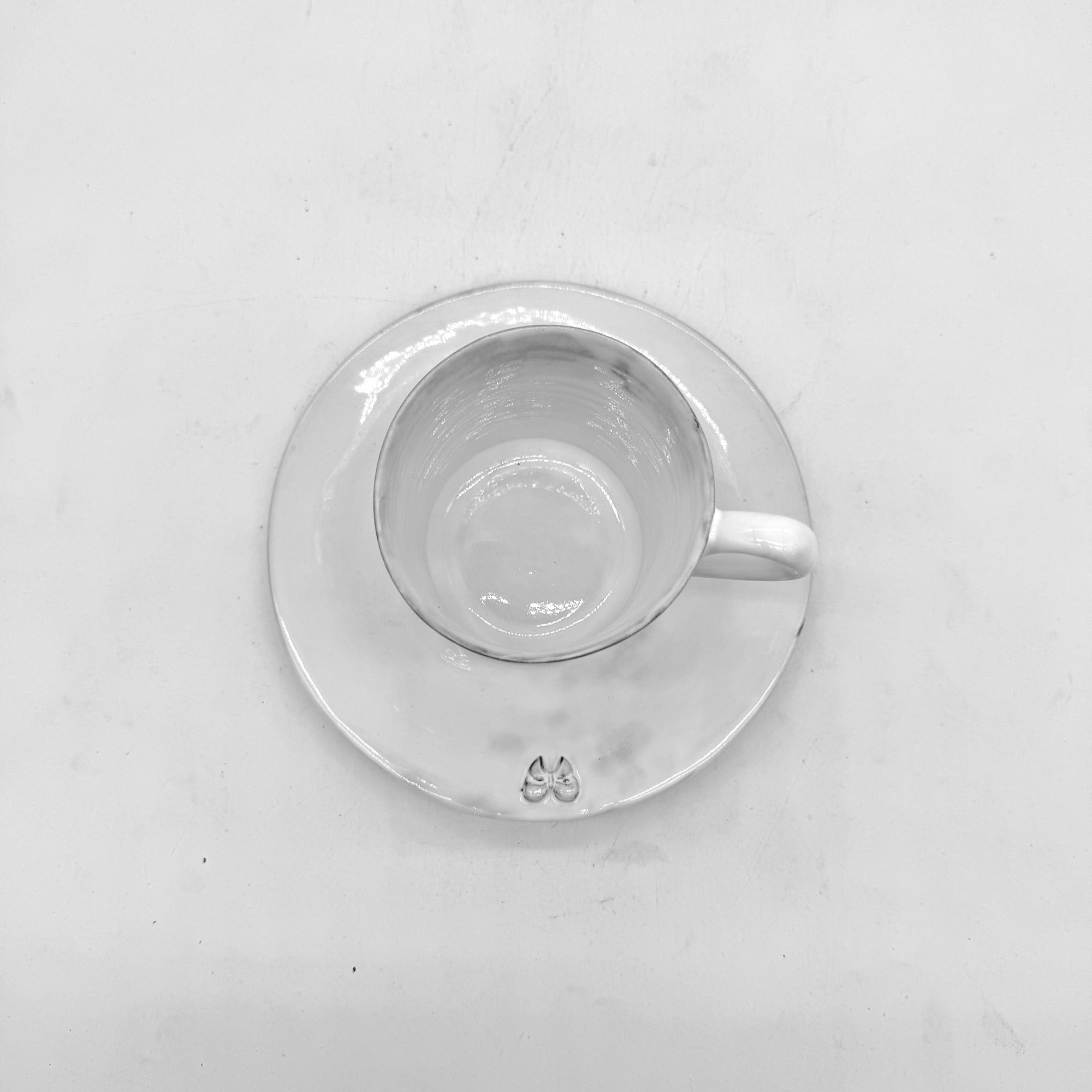 Set 1 x Tasse à anse Paris + 1 x Soucoupe Marie-Antoinette