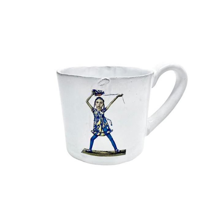 Dancer mug with handle-XL (⌀10,5 H10)-CARRON-Paris