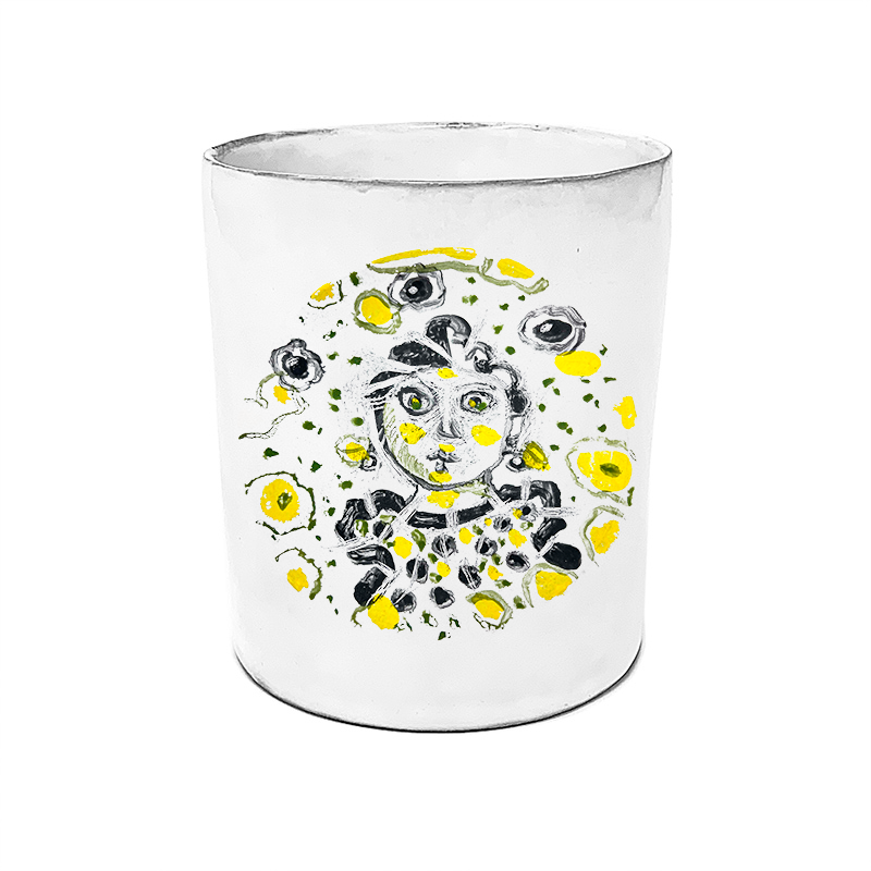 Mug Pierre Carron illustré#Illustration_Little girl#Type_Tumbler