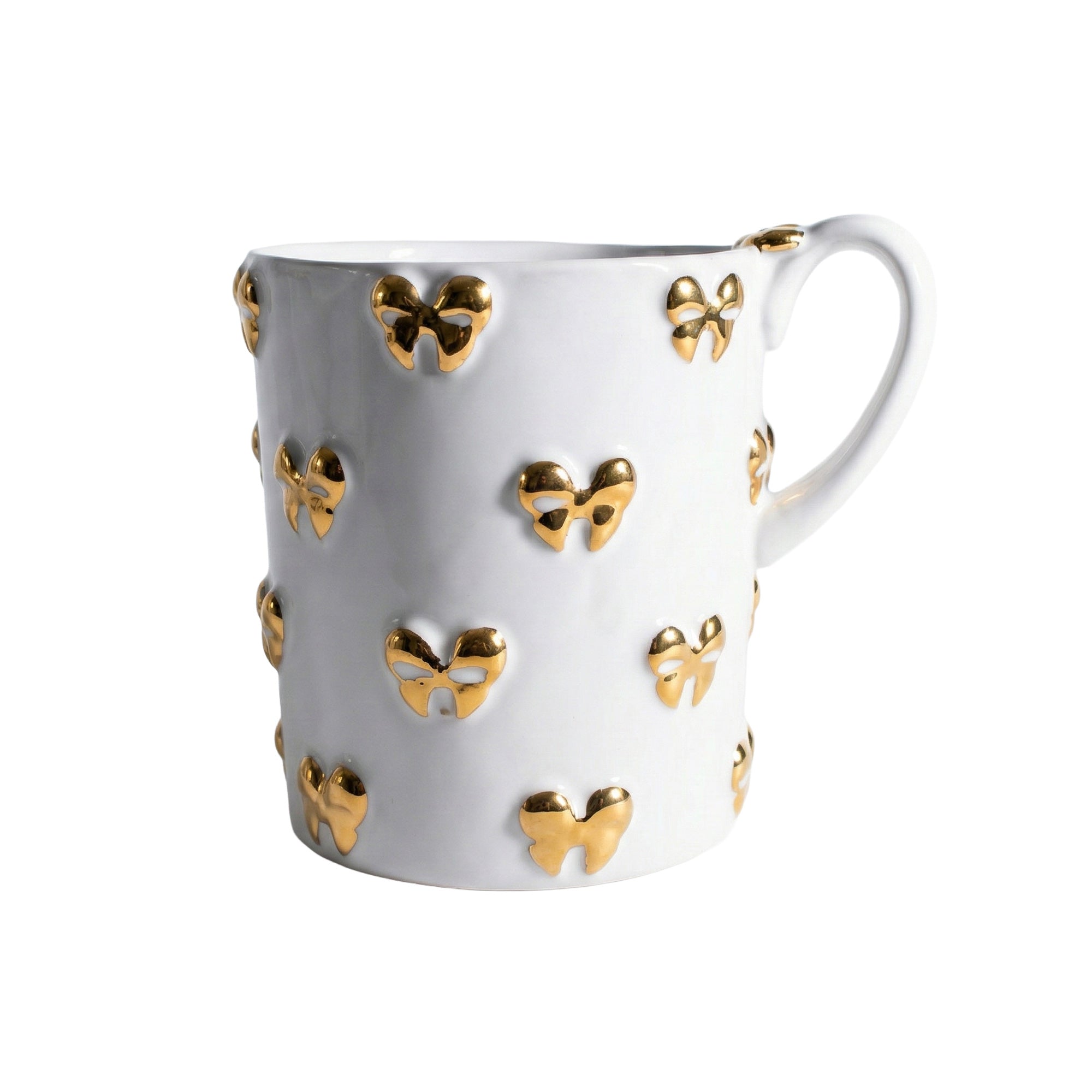 Marie-Antoinette Nœud-Nœud mug with handle | Handmade ceramic