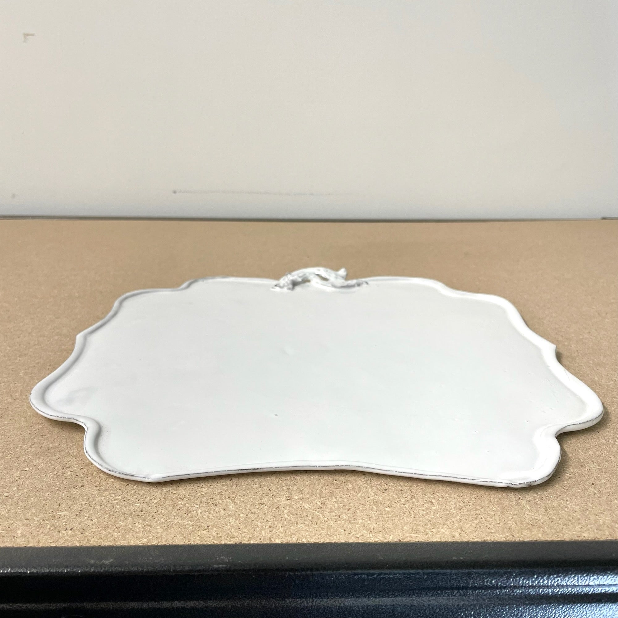 Mademoiselle square plate-Flat ⌀31 H0,5-CARRON-Paris