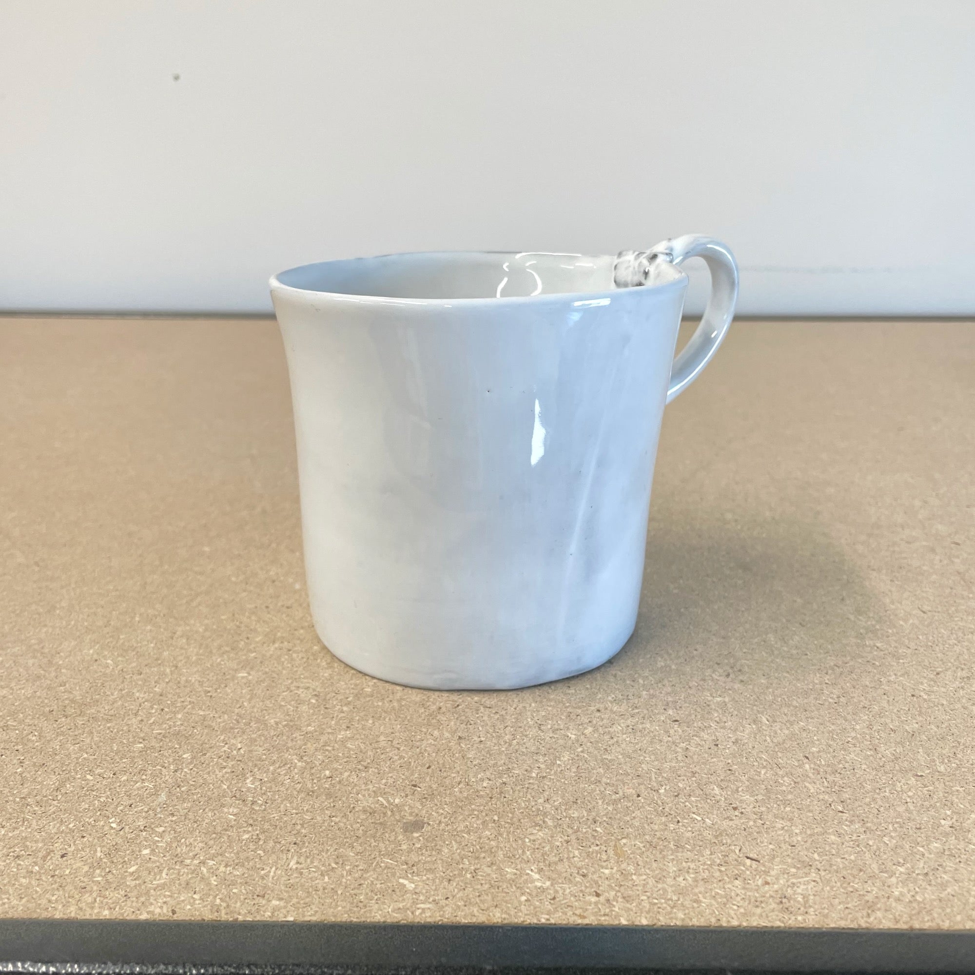 Marie-Antoinette flower mug with handle-XL (13.5x10.5 H10)-CARRON-Paris