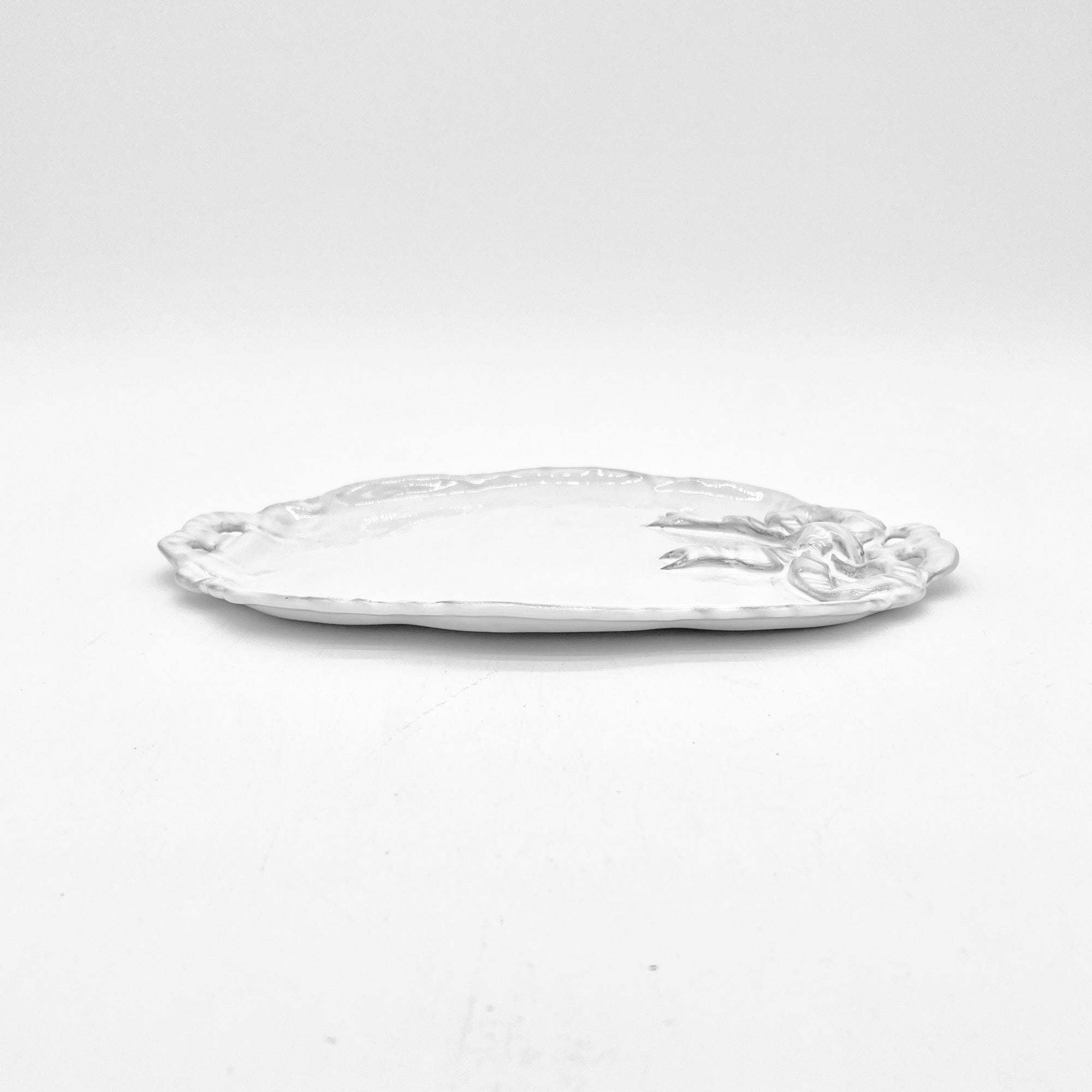 Marie-Antoinette platter with handle-CARRON-Paris