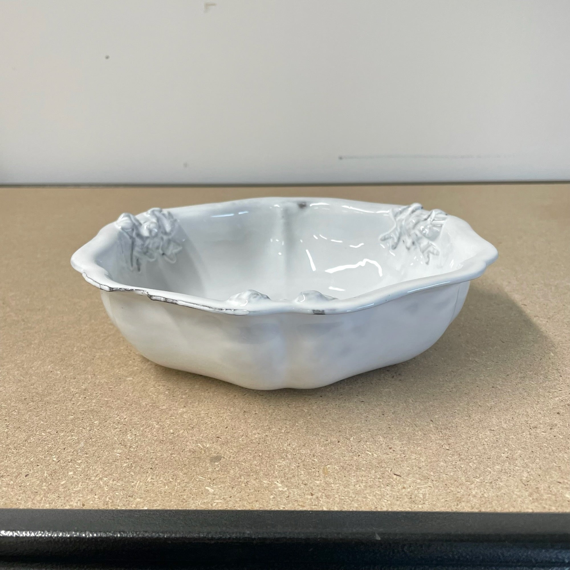 Marie-Antoinette ribbon salad bowl-21x21x6cm-CARRON-Paris