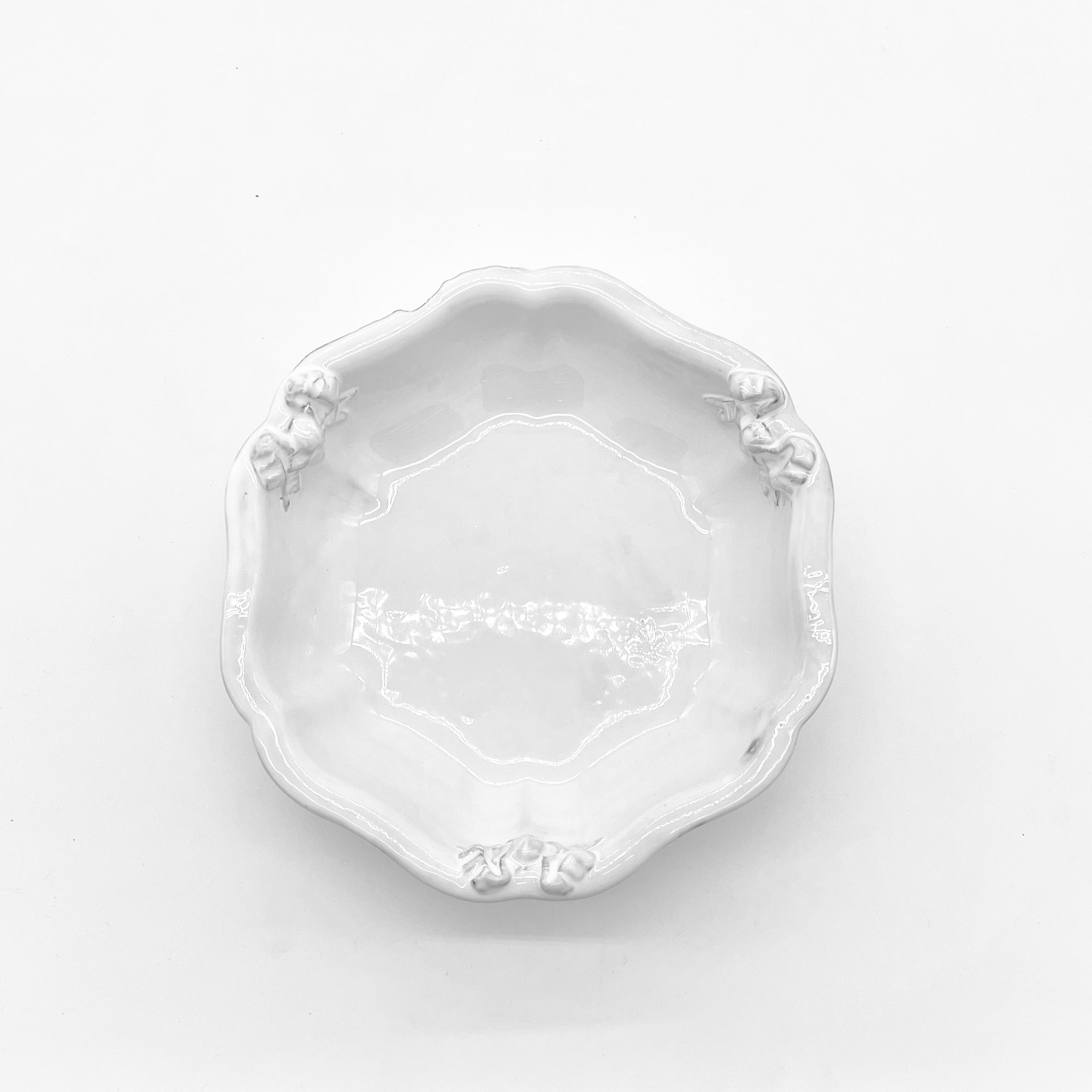 Marie-Antoinette ribbon salad bowl-CARRON-Paris