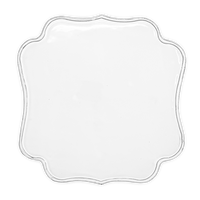 Mademoiselle square (charger)