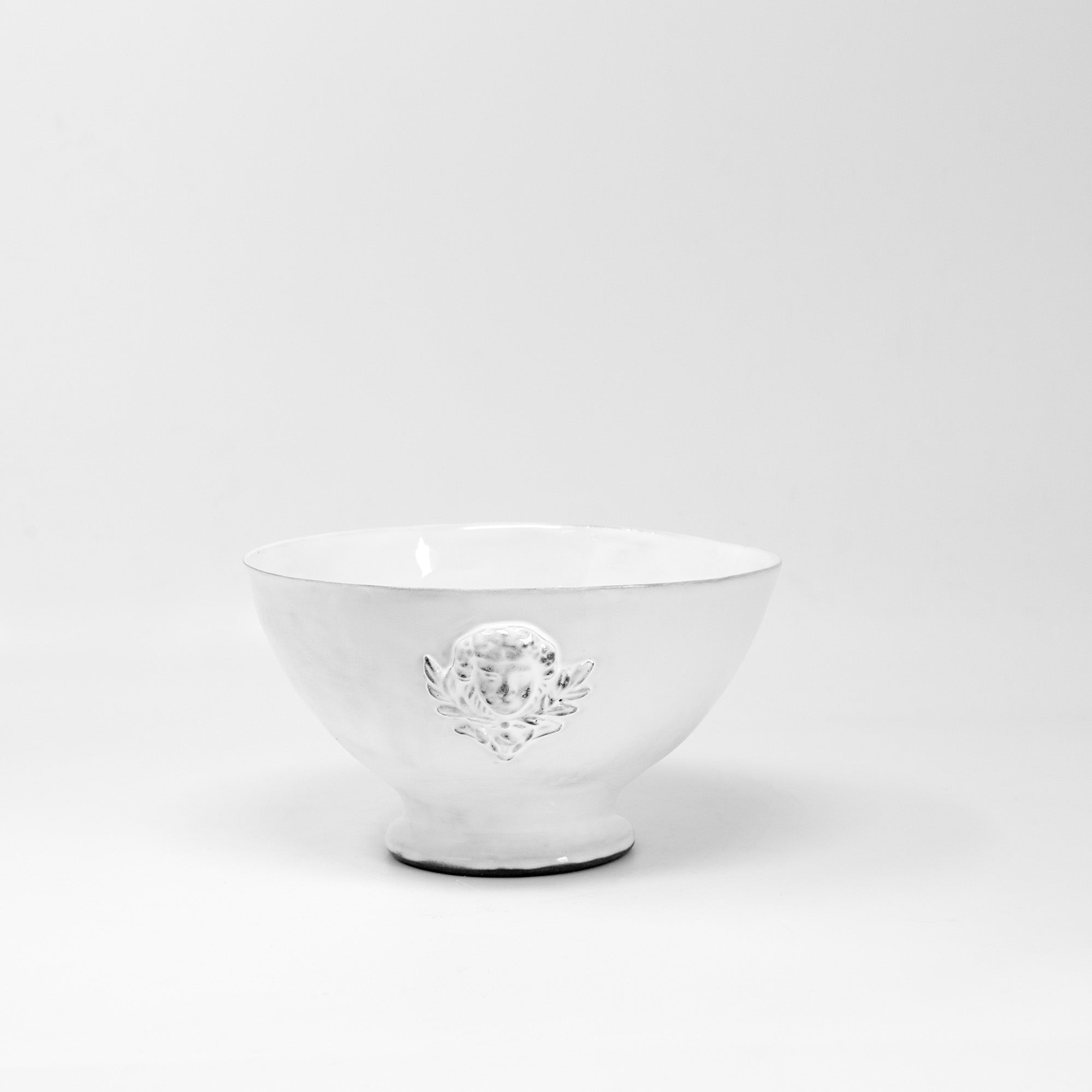 Mon Jules bowl on foot-L (⌀18 H10,5)-CARRON-Paris