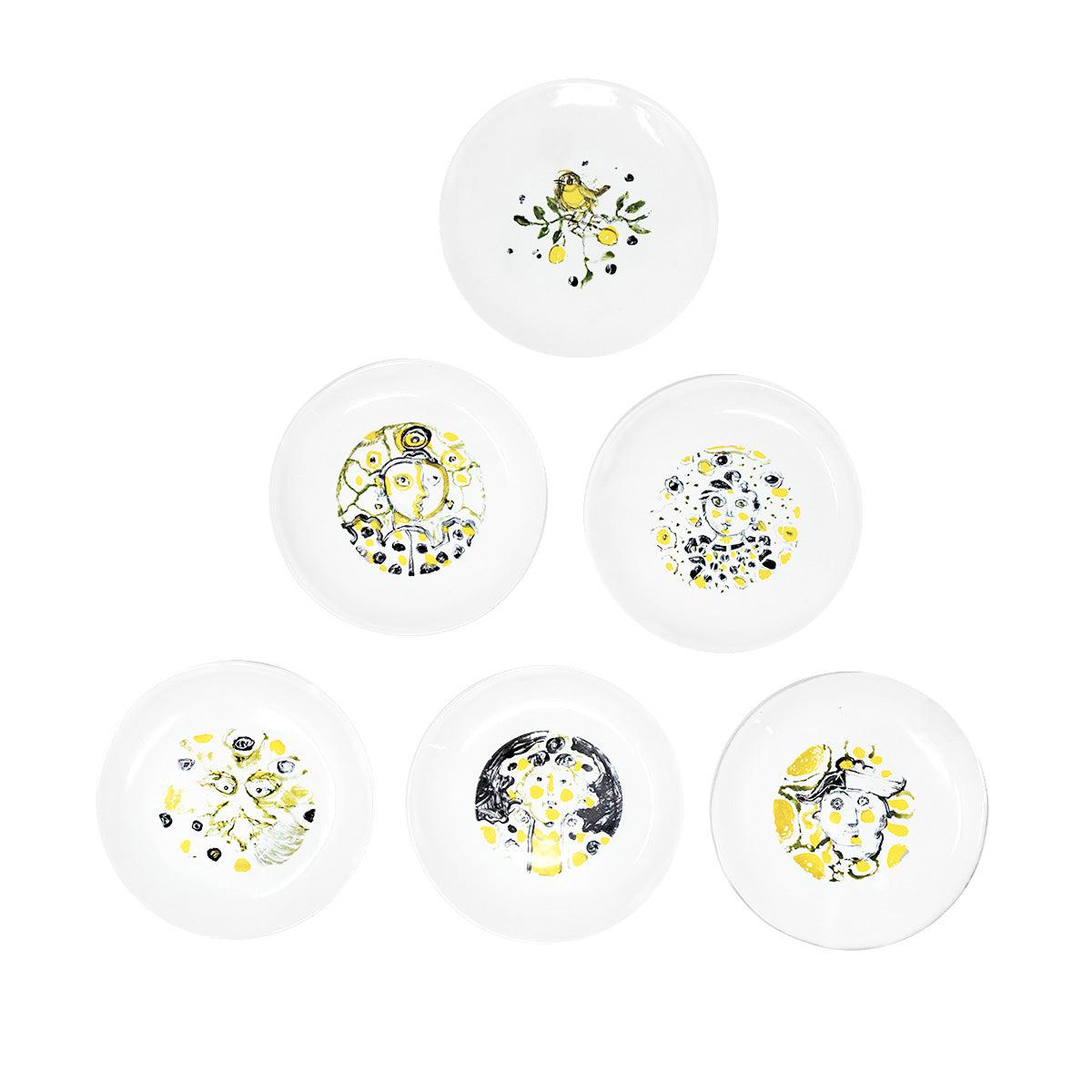 Montpellier plate | Handmade French ceramic plate | CARRON Paris