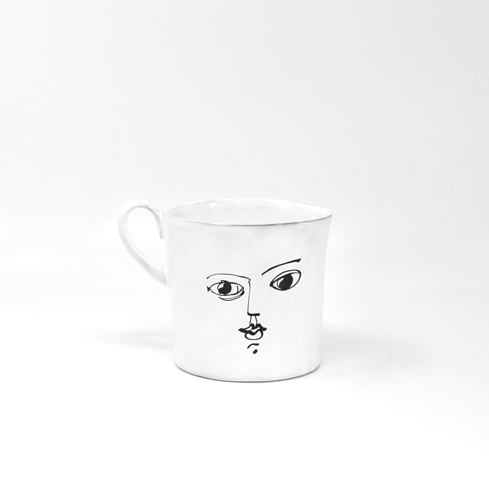 Moon mug with handle-XL (13,5x10,5 H10)-CARRON-Paris