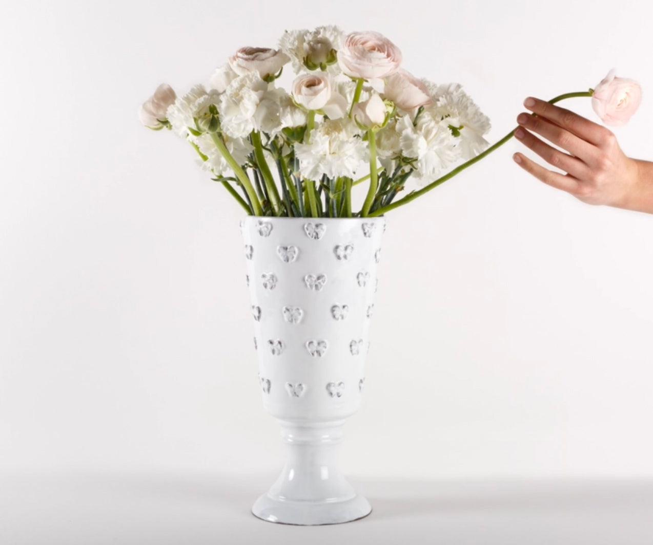 Nœud-Nœud footed vase