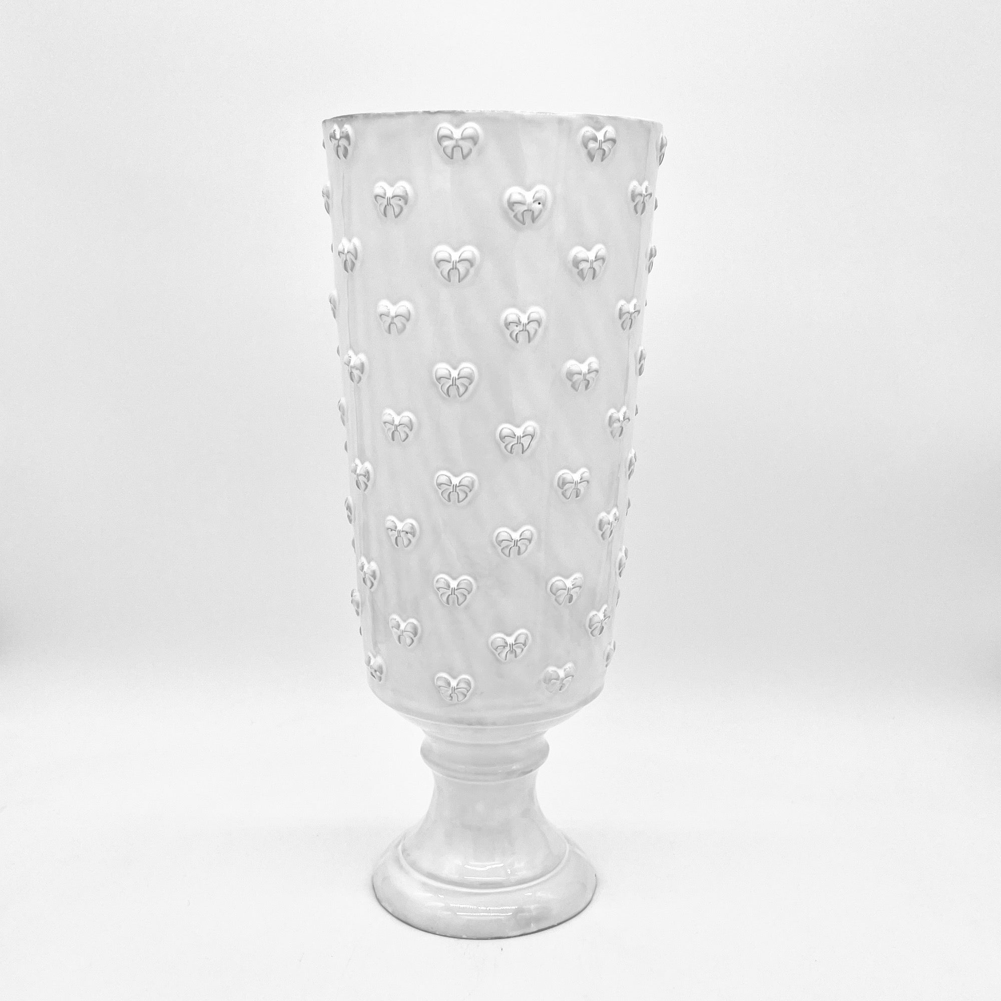 Nœud-Nœud footed vase-CARRON-Paris