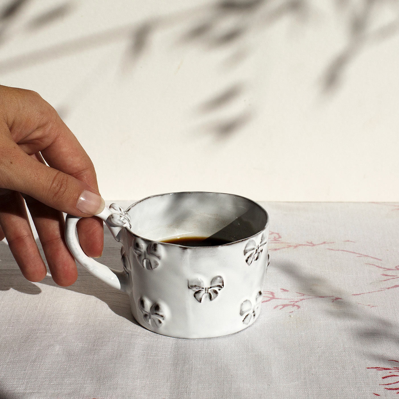 Nœud-Nœud mug with handle-CARRON-Paris
